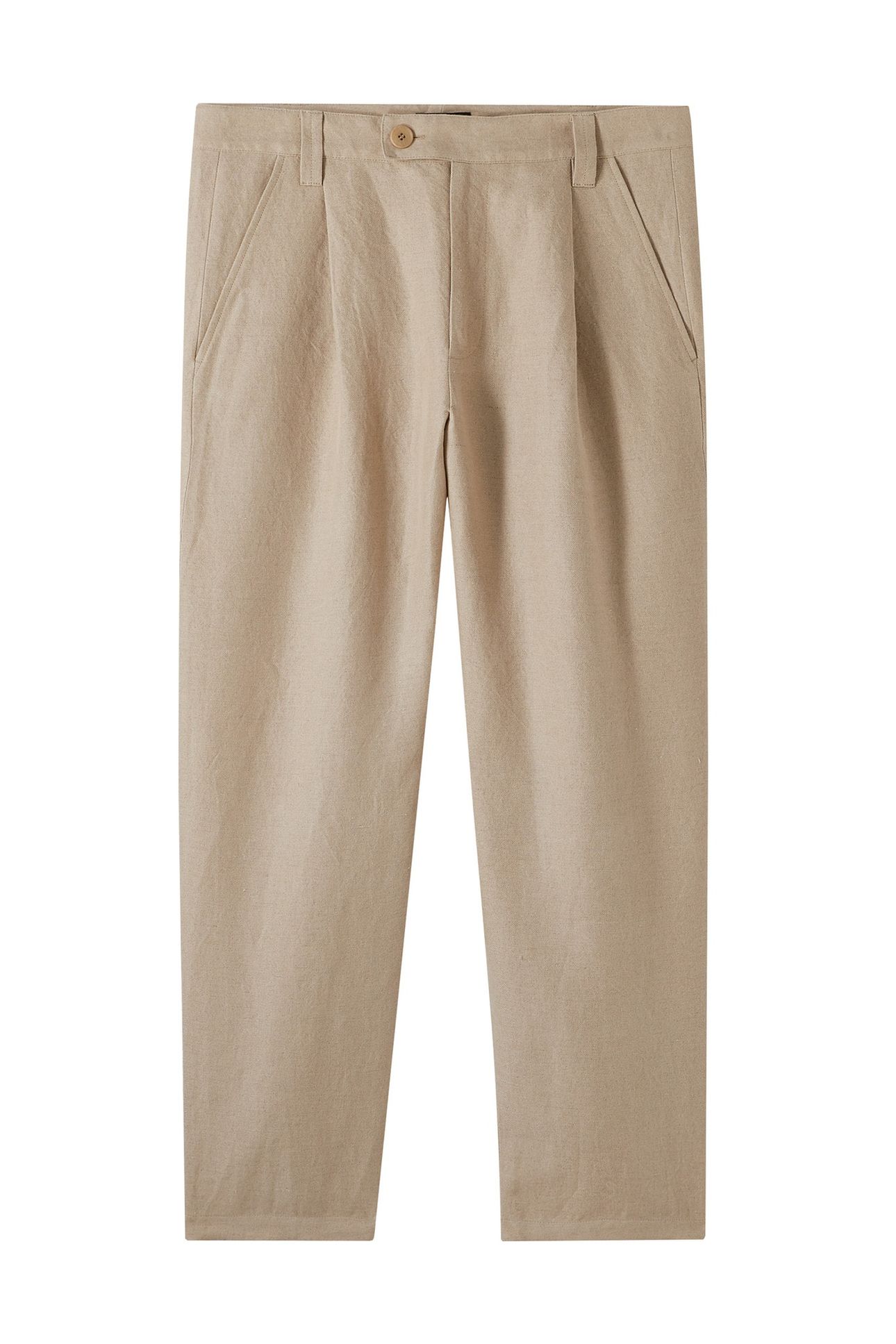 UNISEX TROUSERS RENATO BEIGE 2