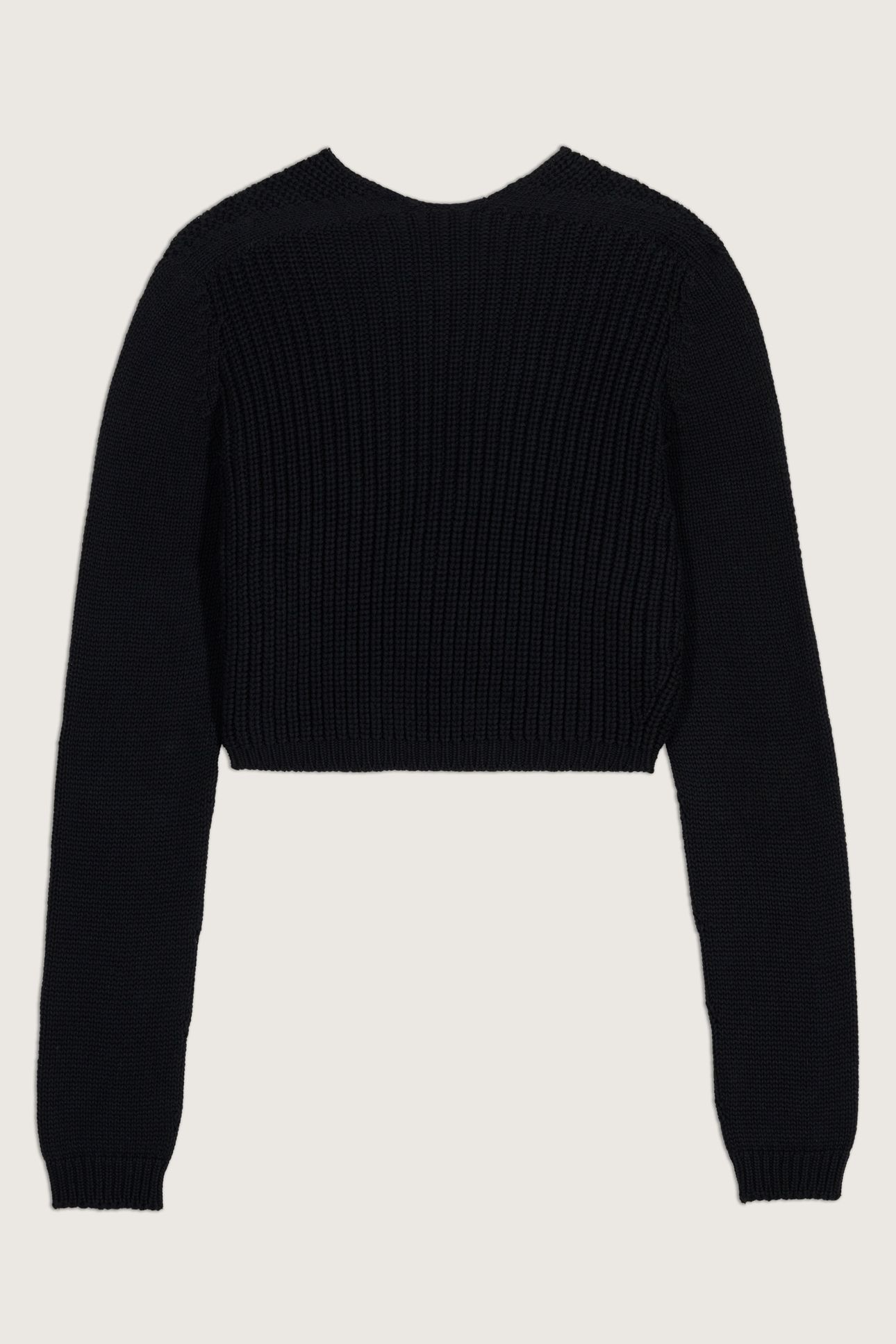 SHORT CARDIGAN BLACK 3