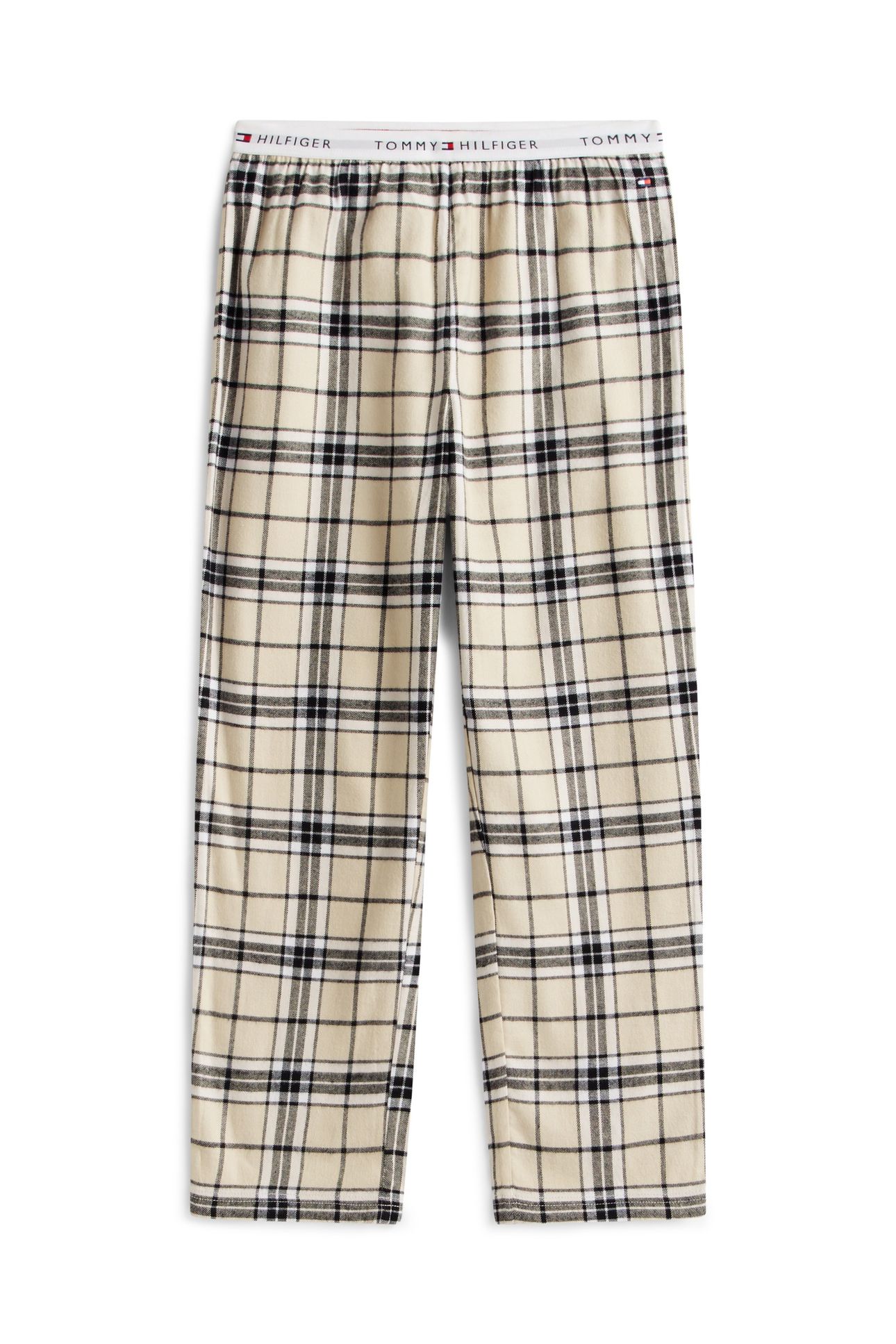 BOYS FLANNEL PJ SET NEWSPRINT/TARTAN NEWSPRINT 4