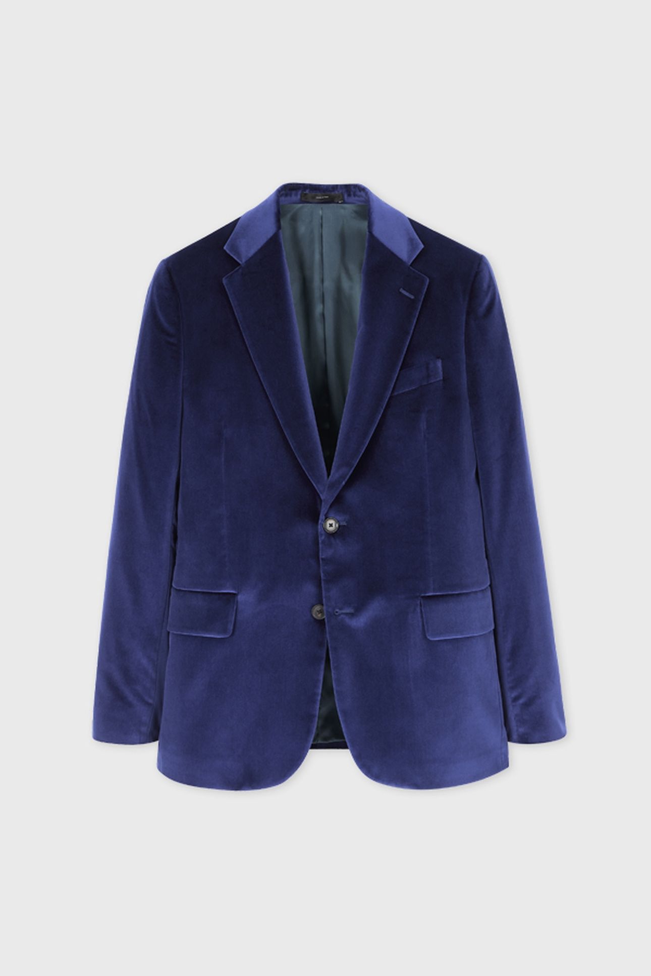 MENS TAILORED FIT 2 BUTTON JACKET INKY BLUE 2