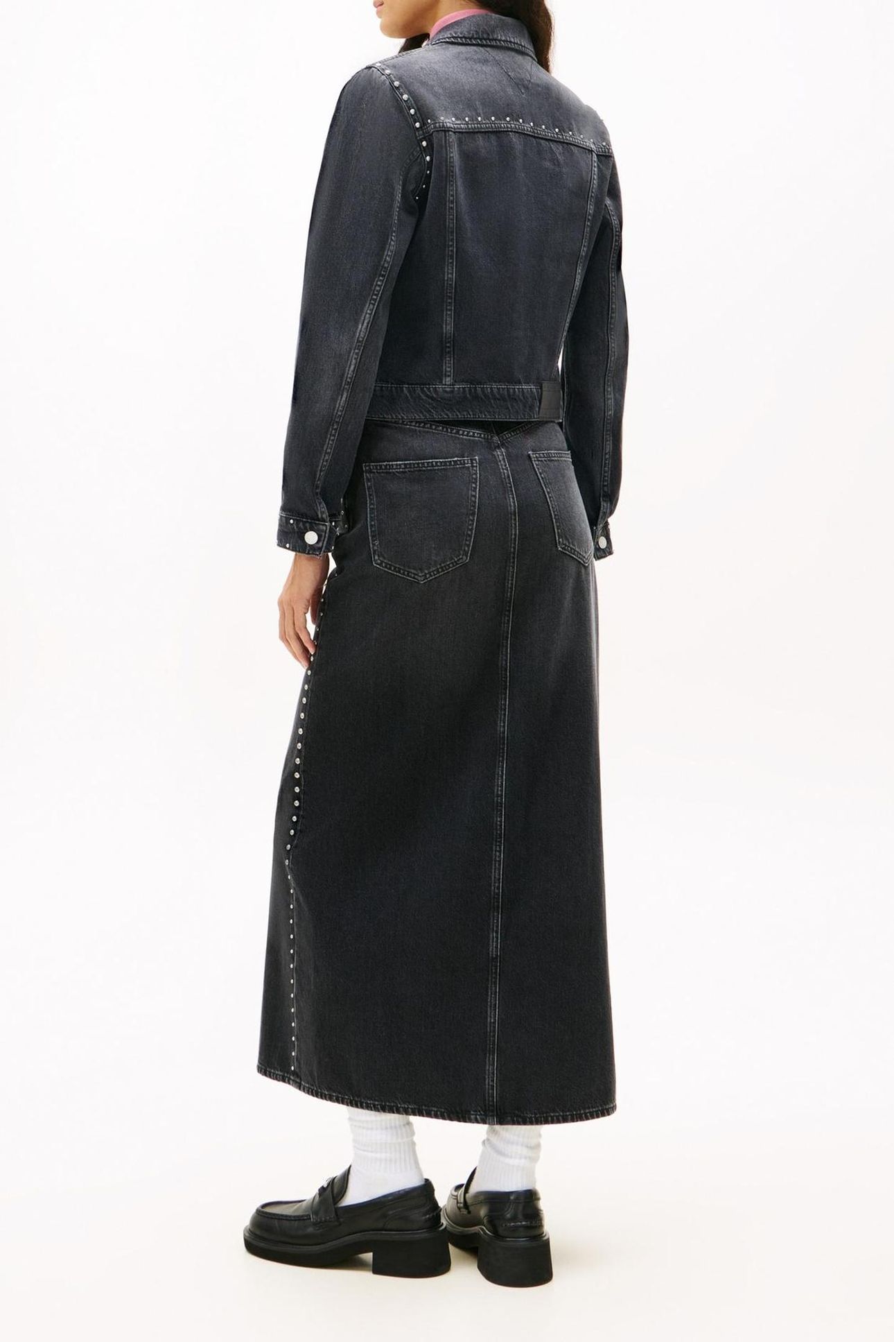 CLASSIC TRUCKER JACKET DENIM BLACK 2