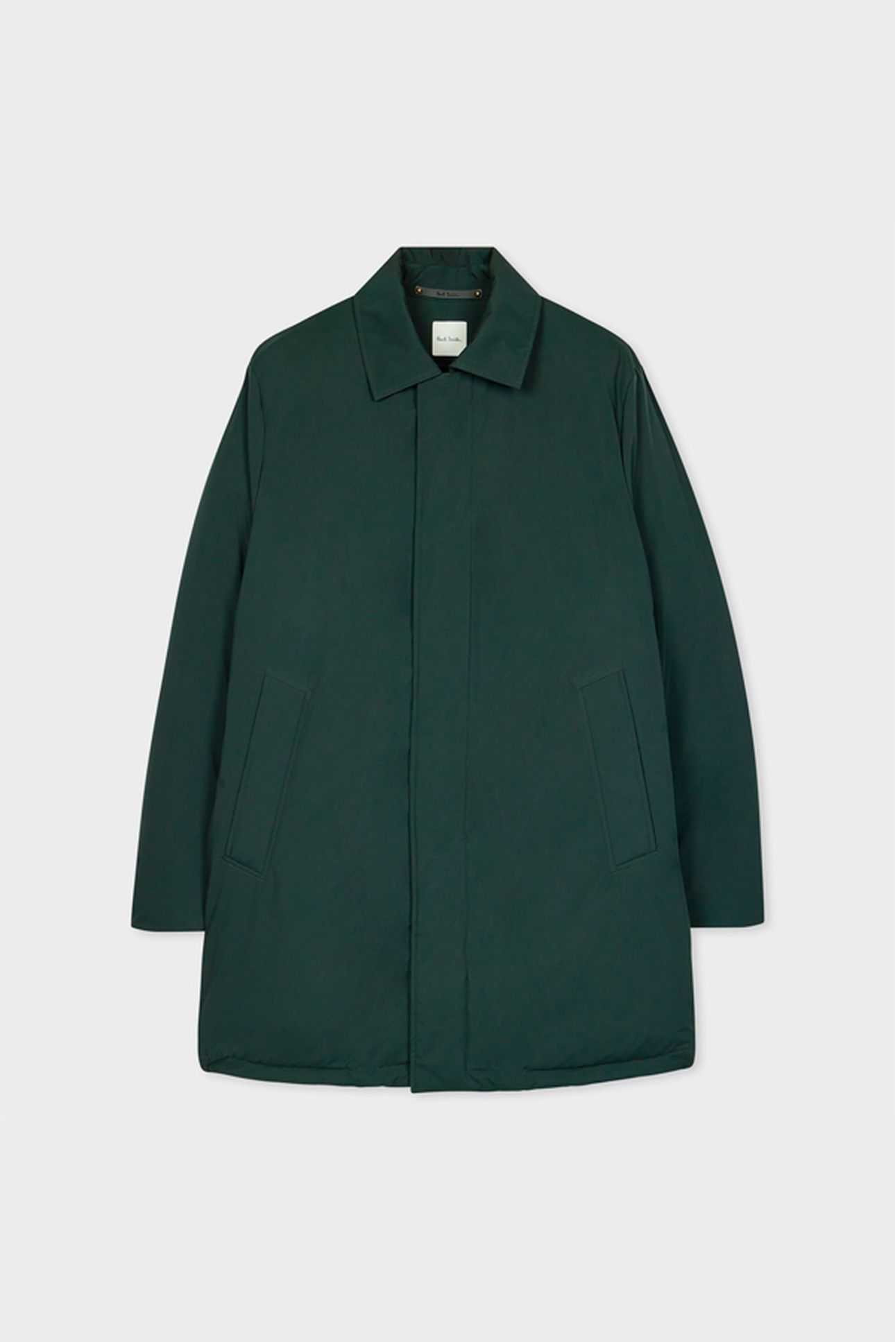 MENS DOWN COAT VERY DARK GREEN 5