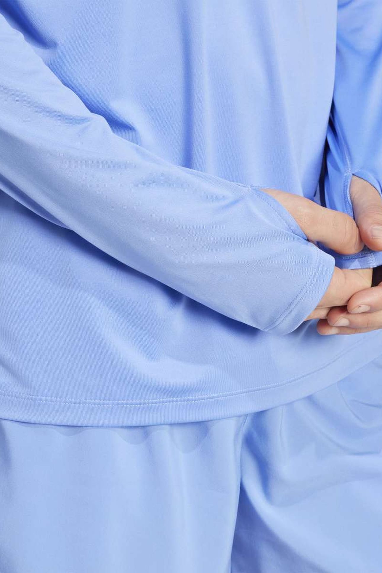 UNISEX OTR HALF-ZIP BLUE FUSION 6
