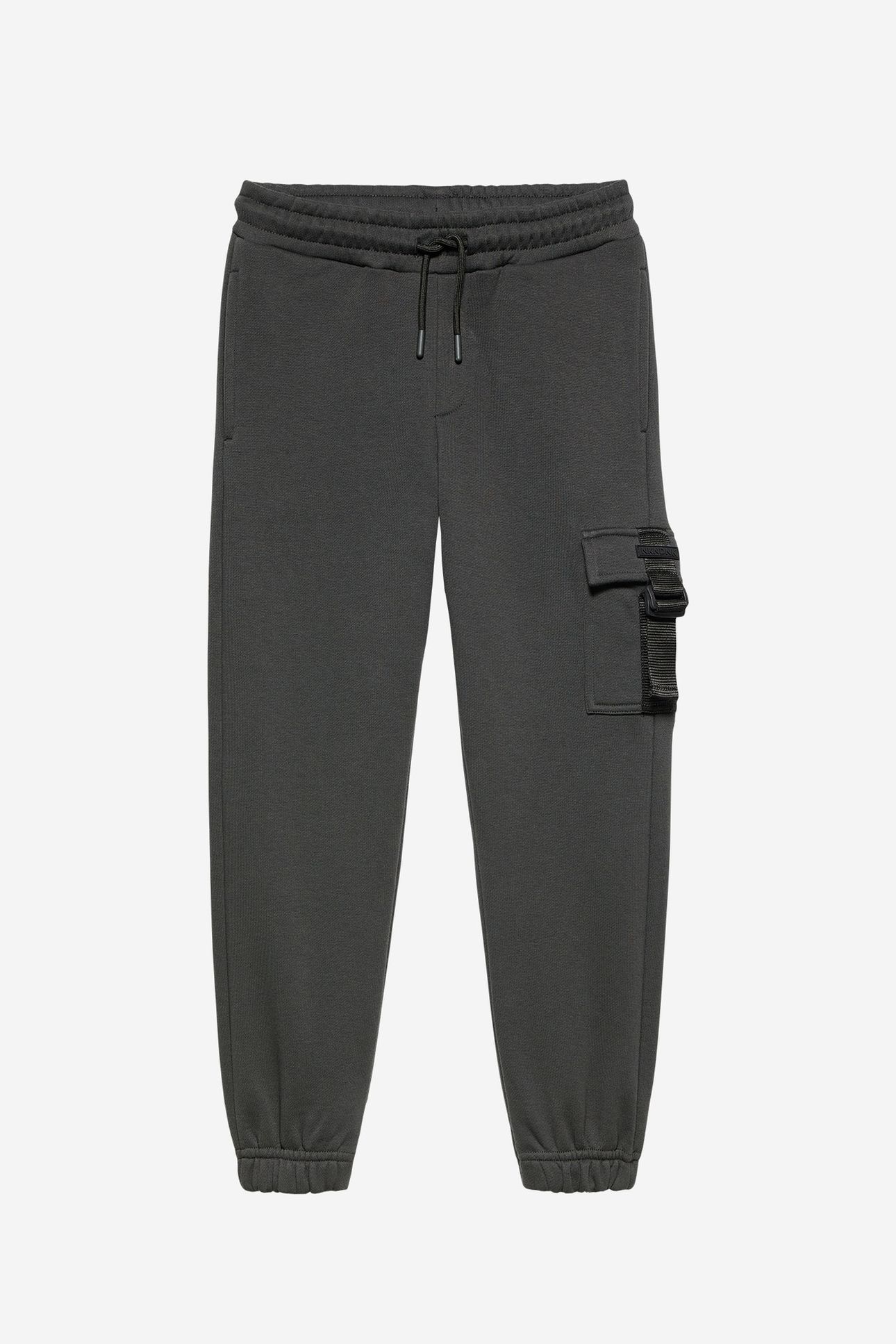 WEBBING SWEATPANTS CHARCOAL 2