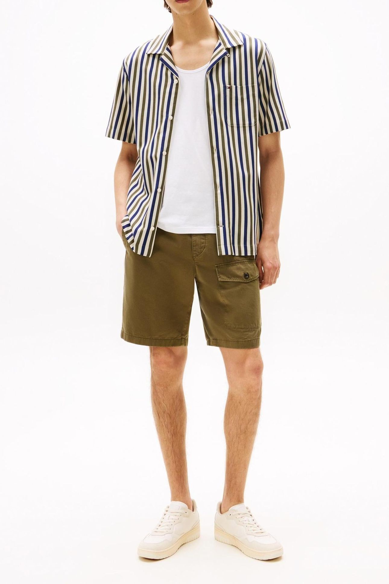 CARGO SHORT TWILL SHORTS BATTLE GREEN 2