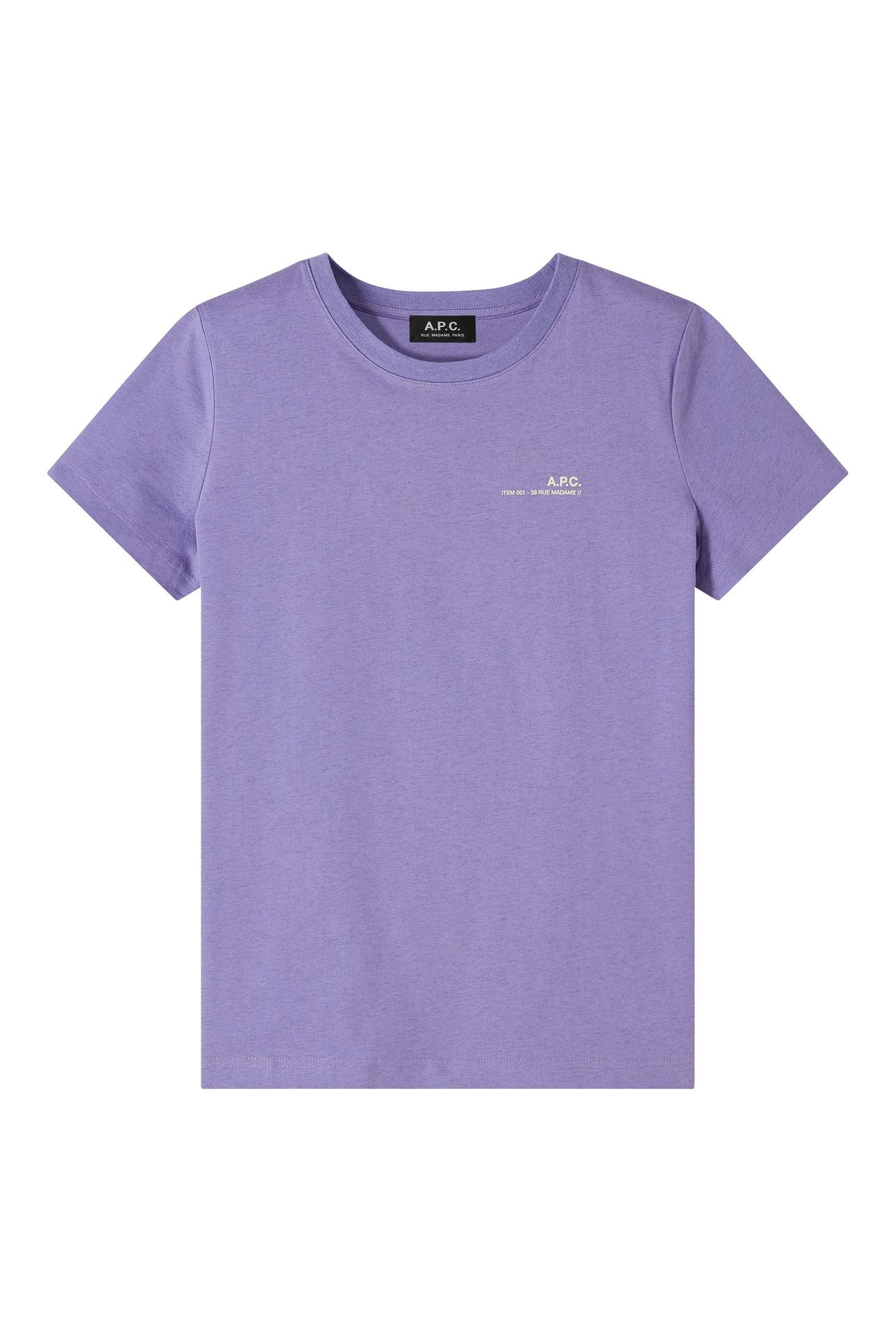 T-SHIRT F OVERDYE HEATHERED PURPLE 2