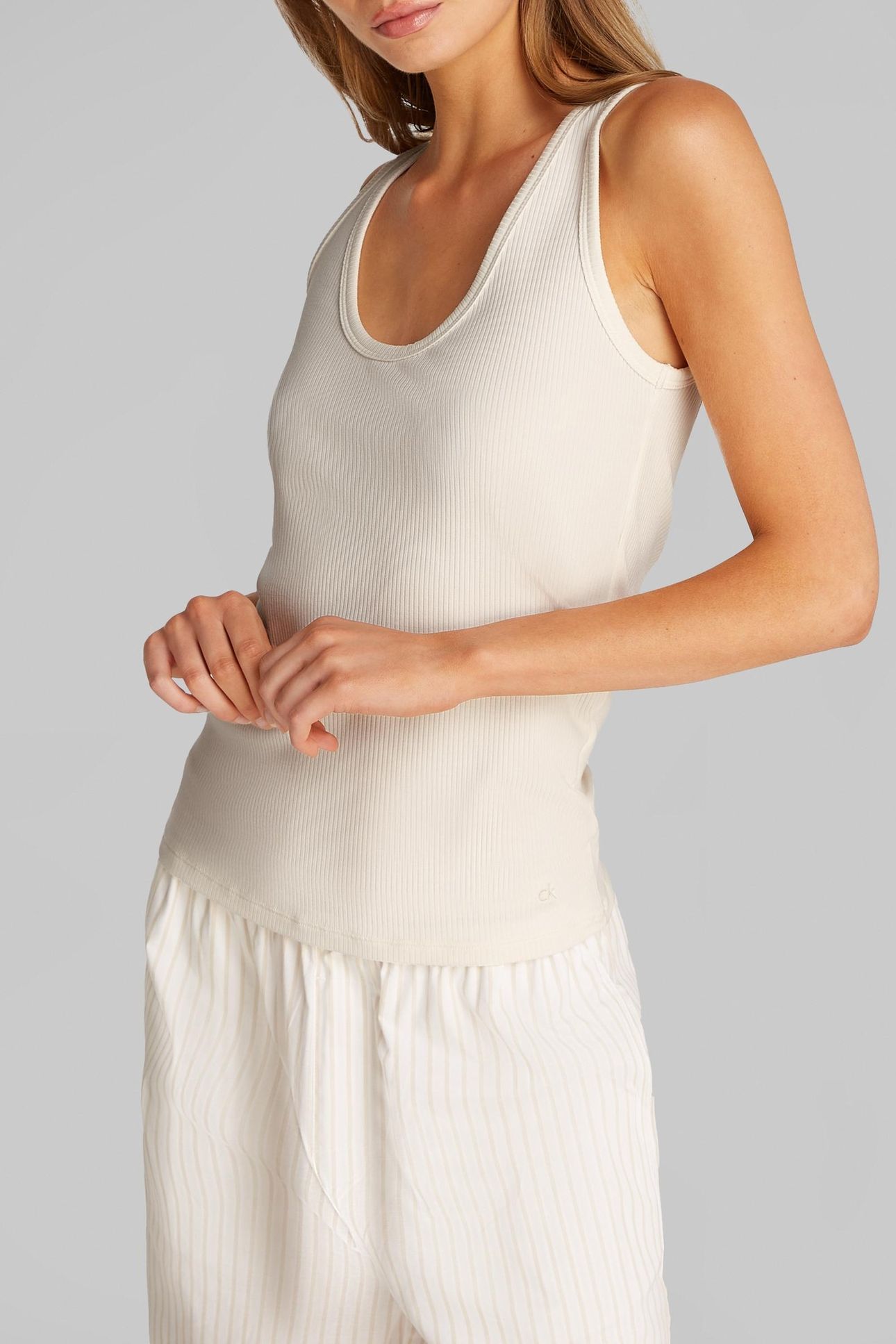 MODAL RIB TANK TOP TOFU 1