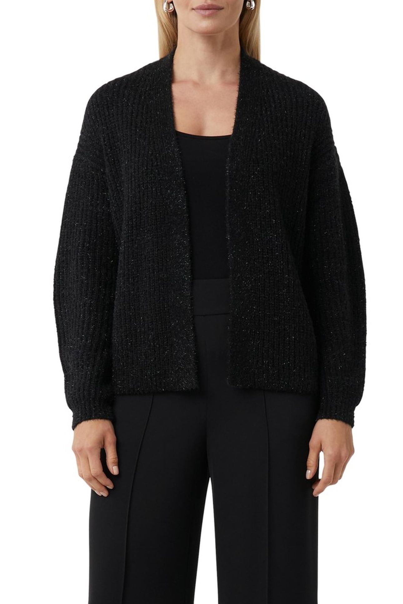 COMMA CARDIGAN BLACK 1