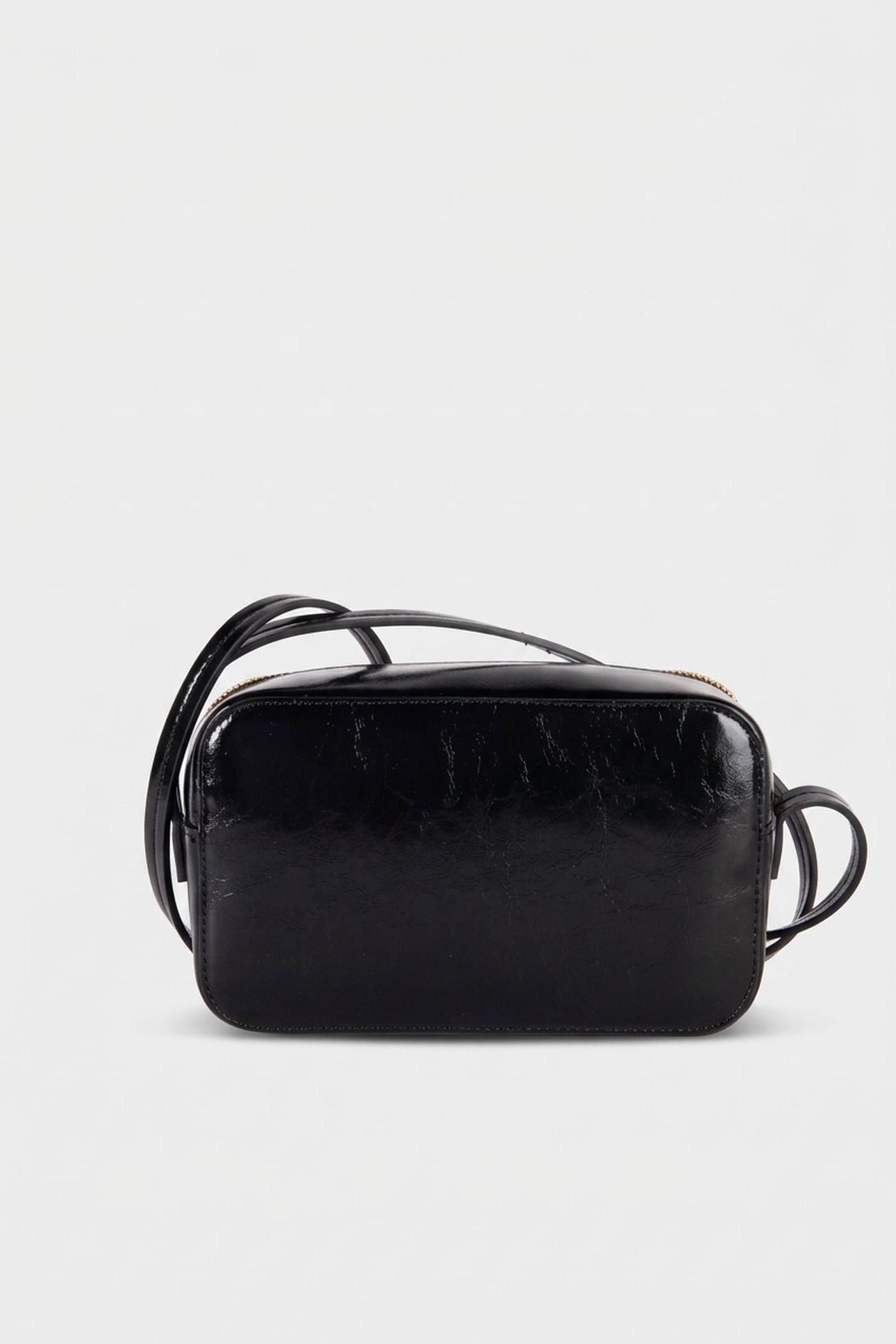 FOIL LOGO GLOSSY BAG BLACK 3