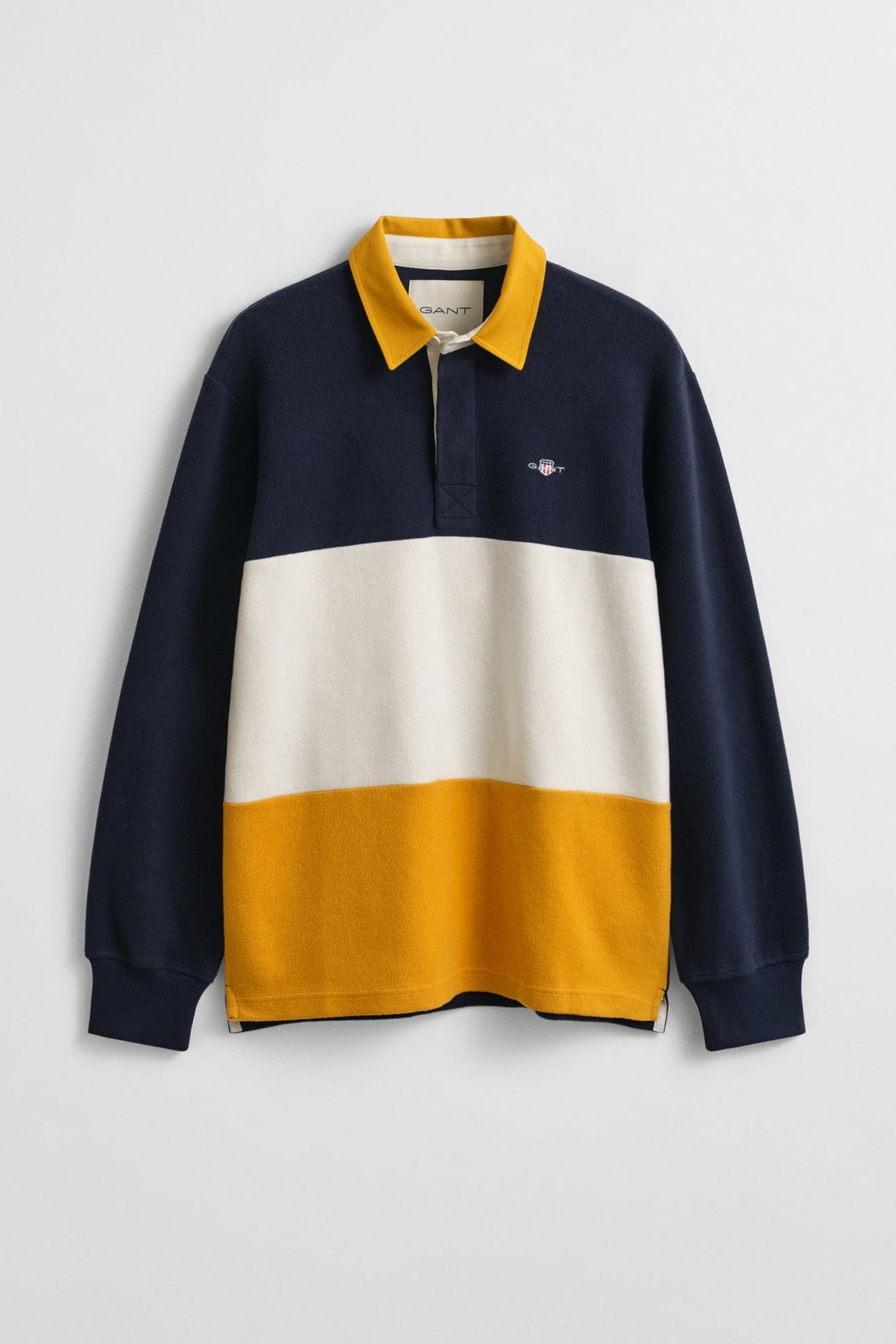 BLOCKED HEAVY RUGGER EVENING BLUE 3