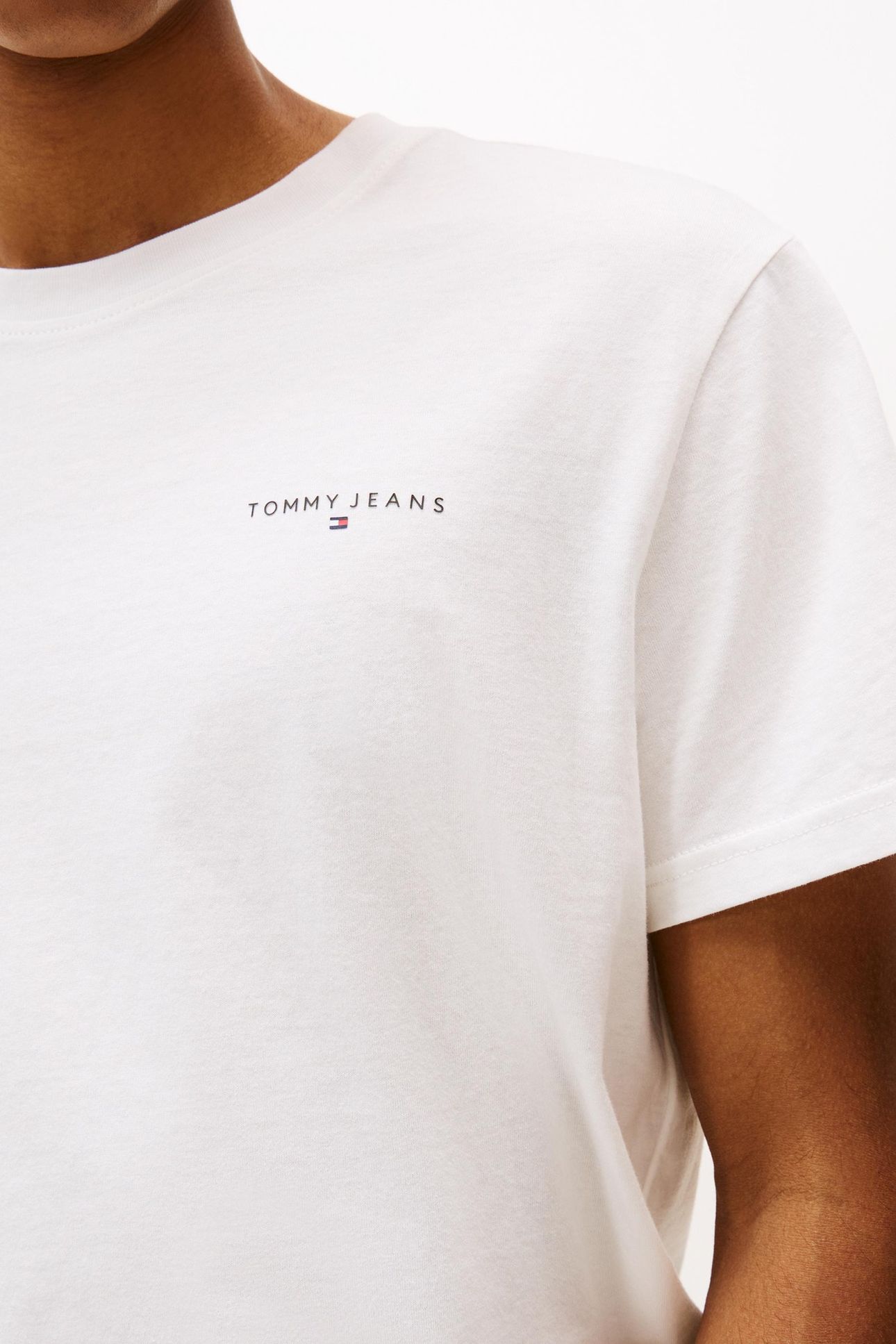 TJM SLIM LINEAR TEE ECRU 5
