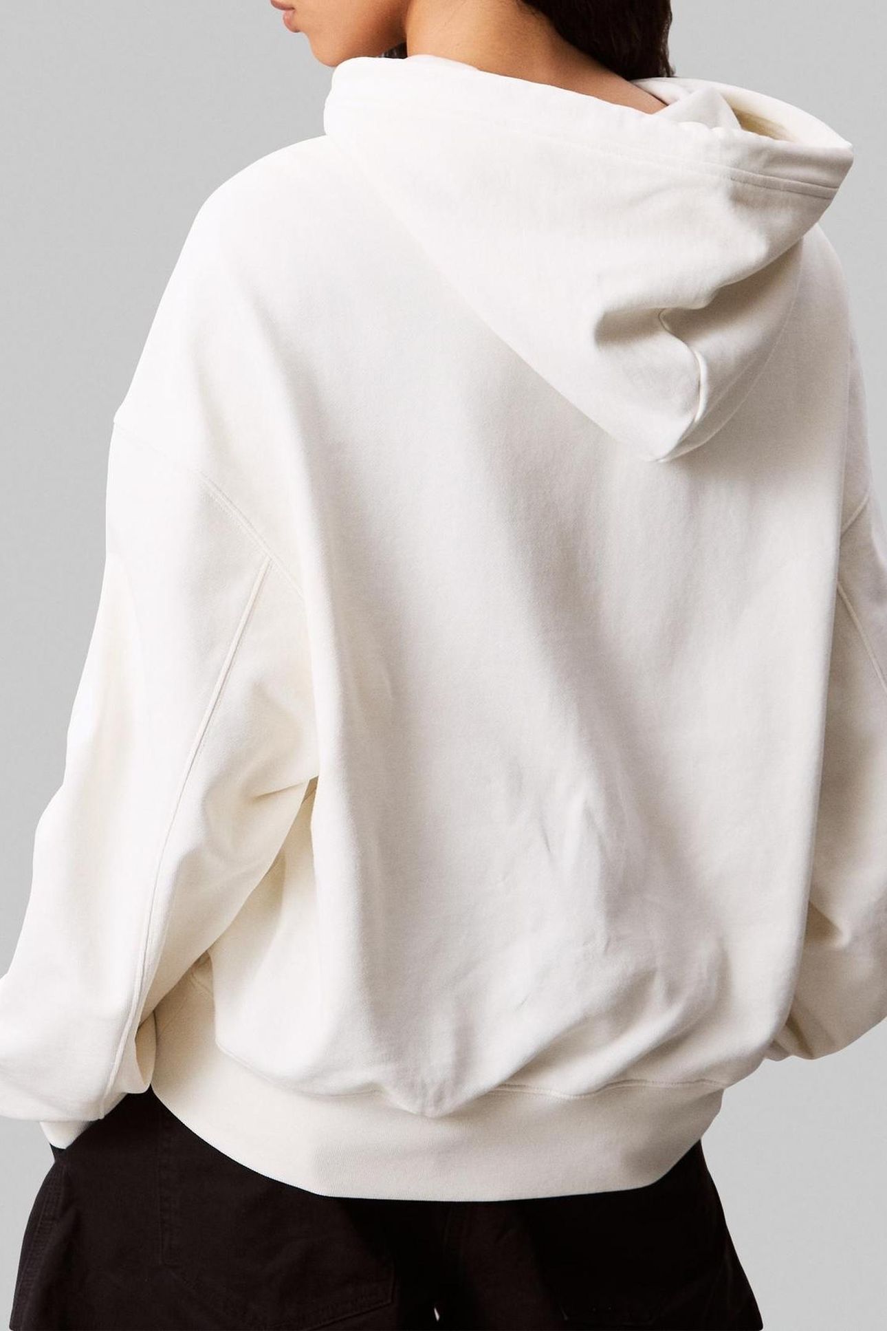 LOGO EMB FRENCH SWEATSHIRT TOFU 2