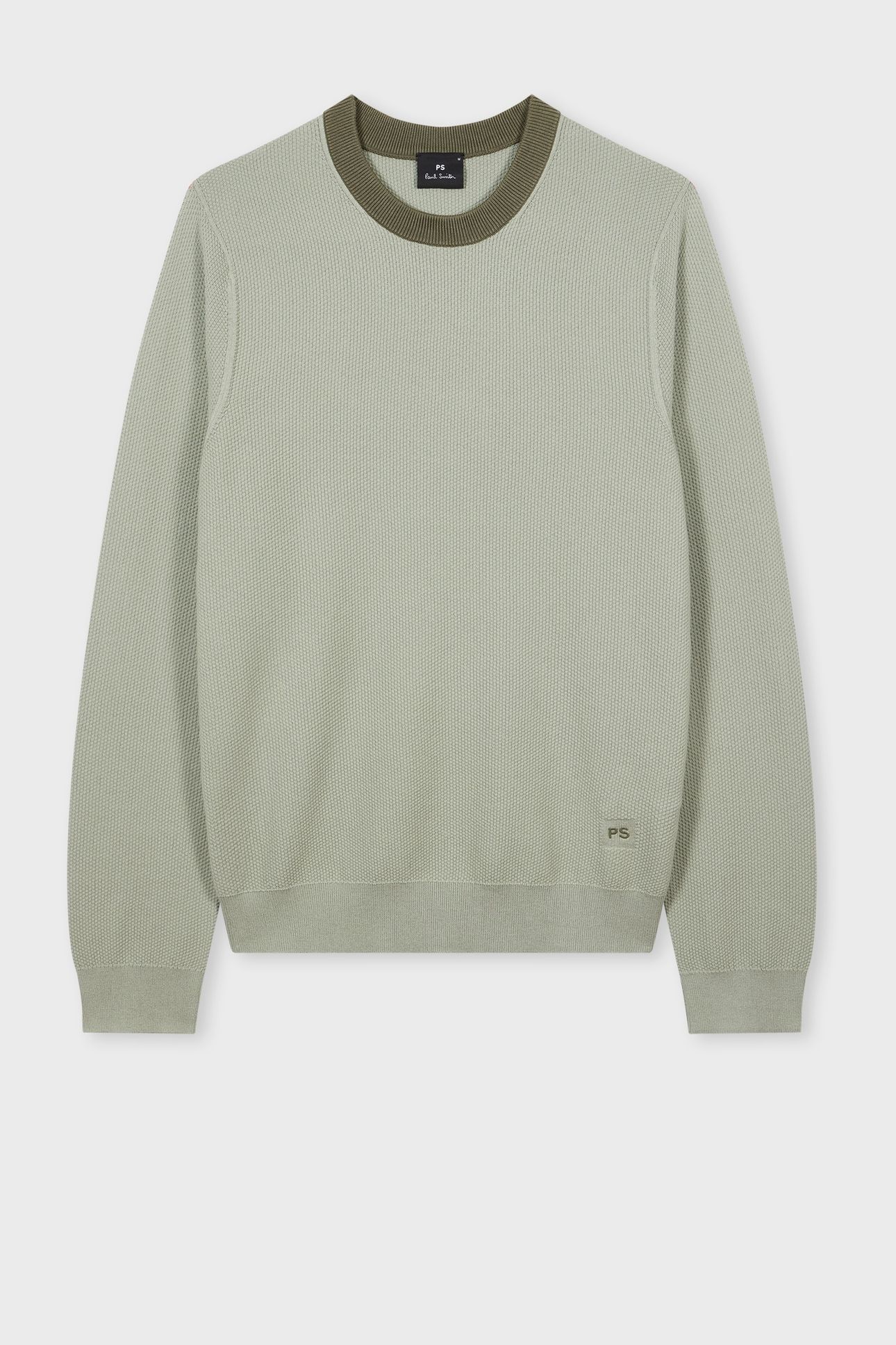 MENS SWEATER CREW NECK GREEN 4