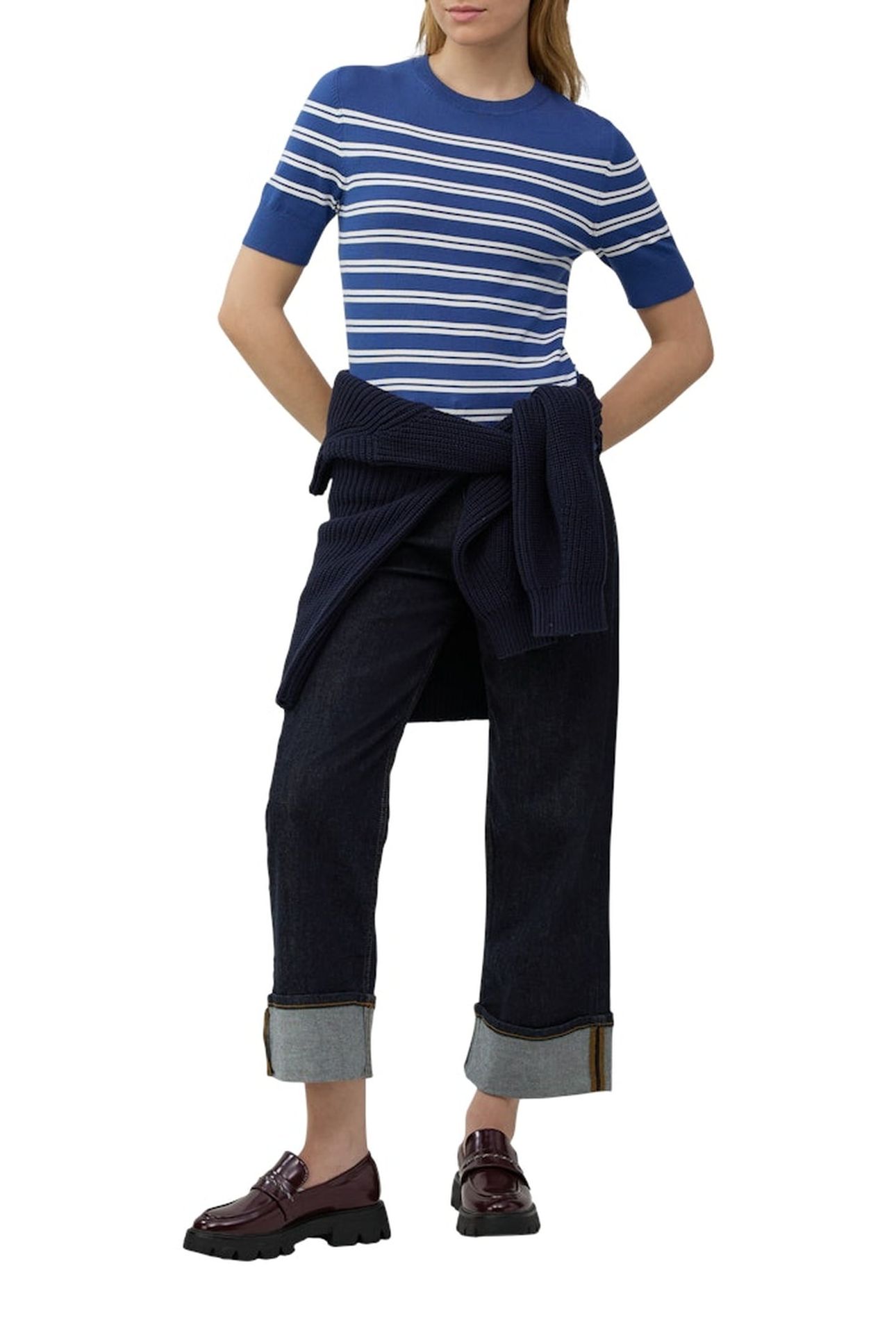 S.OLIVER PULLOVER BLUE 1