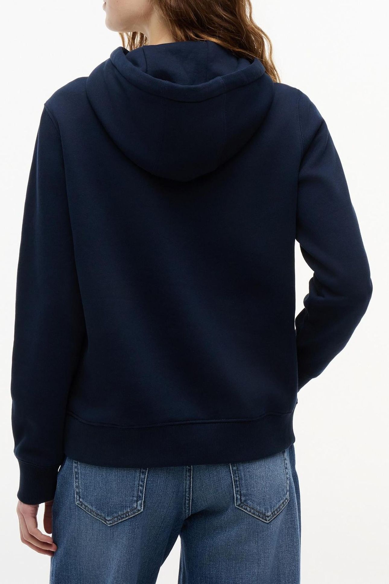 TJW REG US LINEAR HOODIE DARK NIGHT NAVY 2