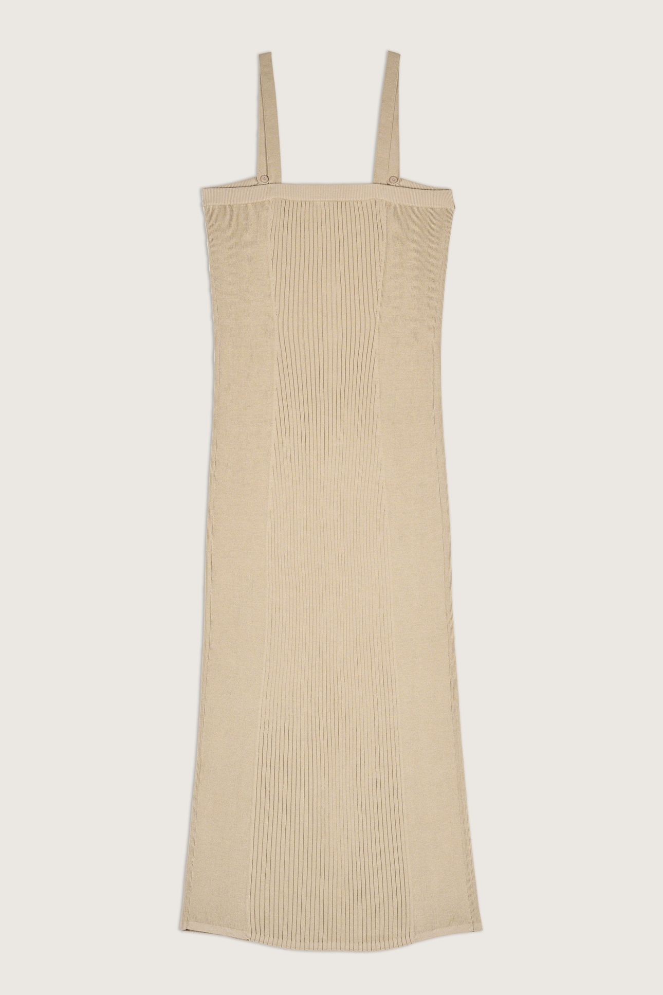 MID-LENGTH DRESS BEIGE 4