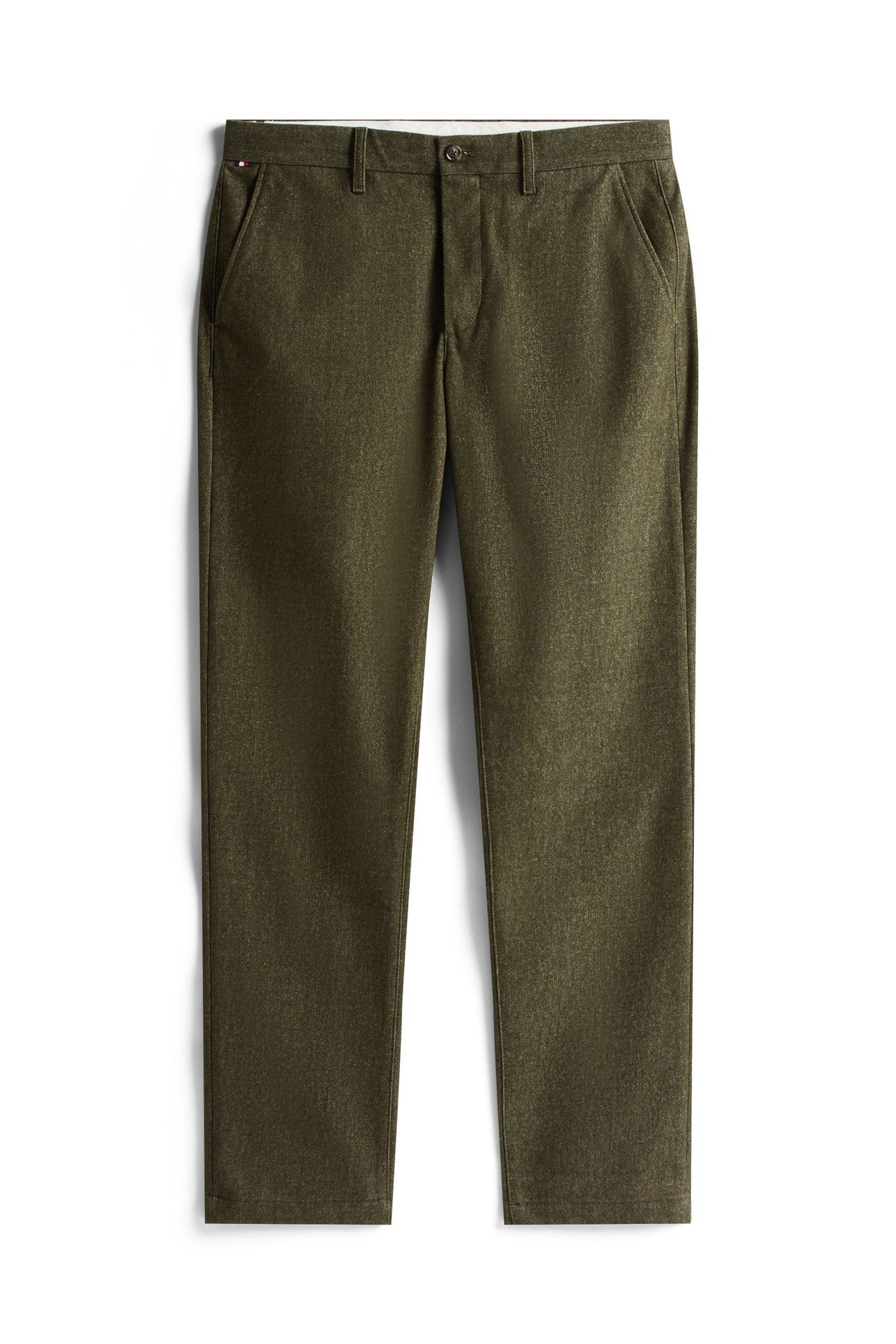 DENTON BRUSHED MARL ARMY GREEN 4