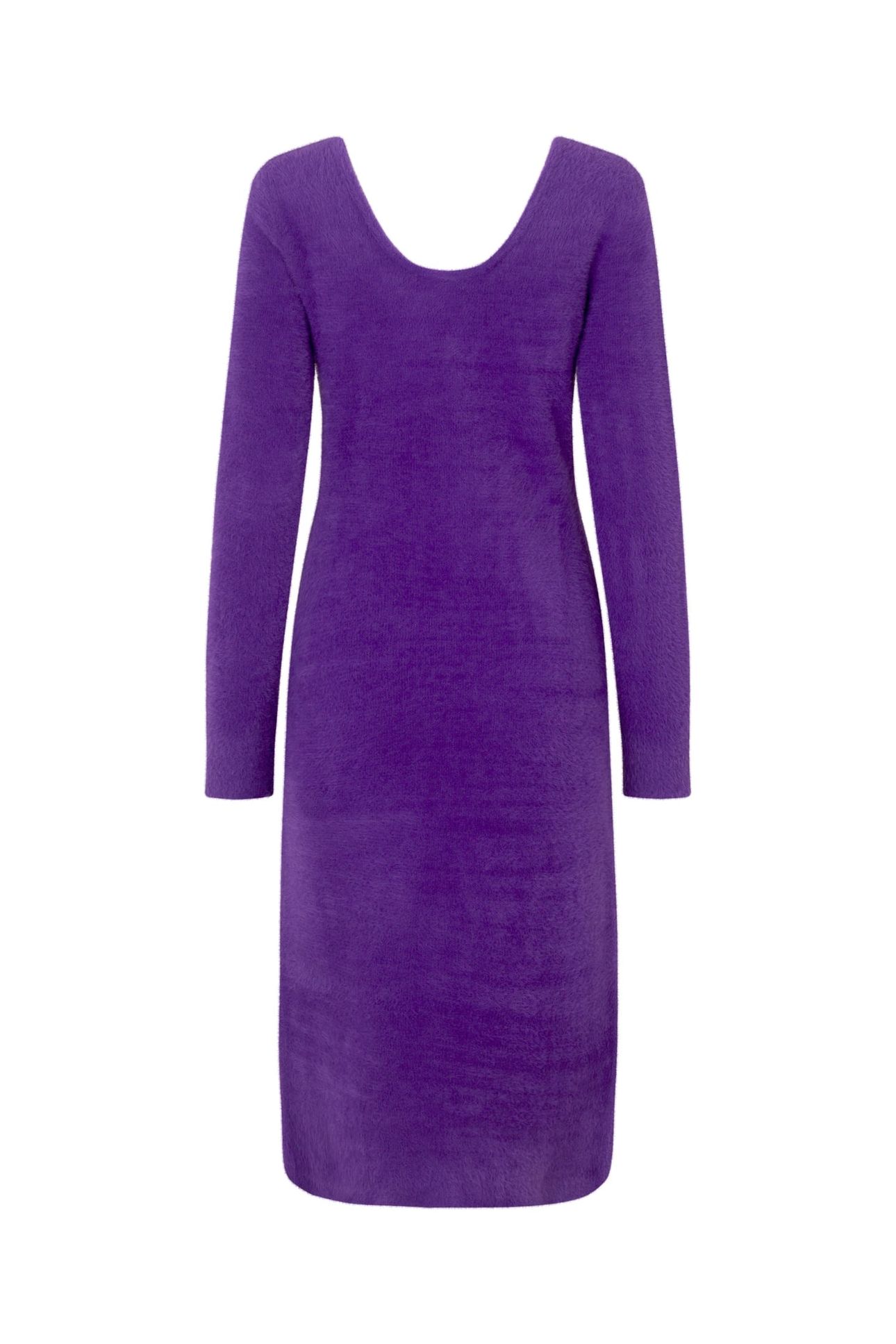 HELLA KNIT DRESS ROYAL PURPLE 4