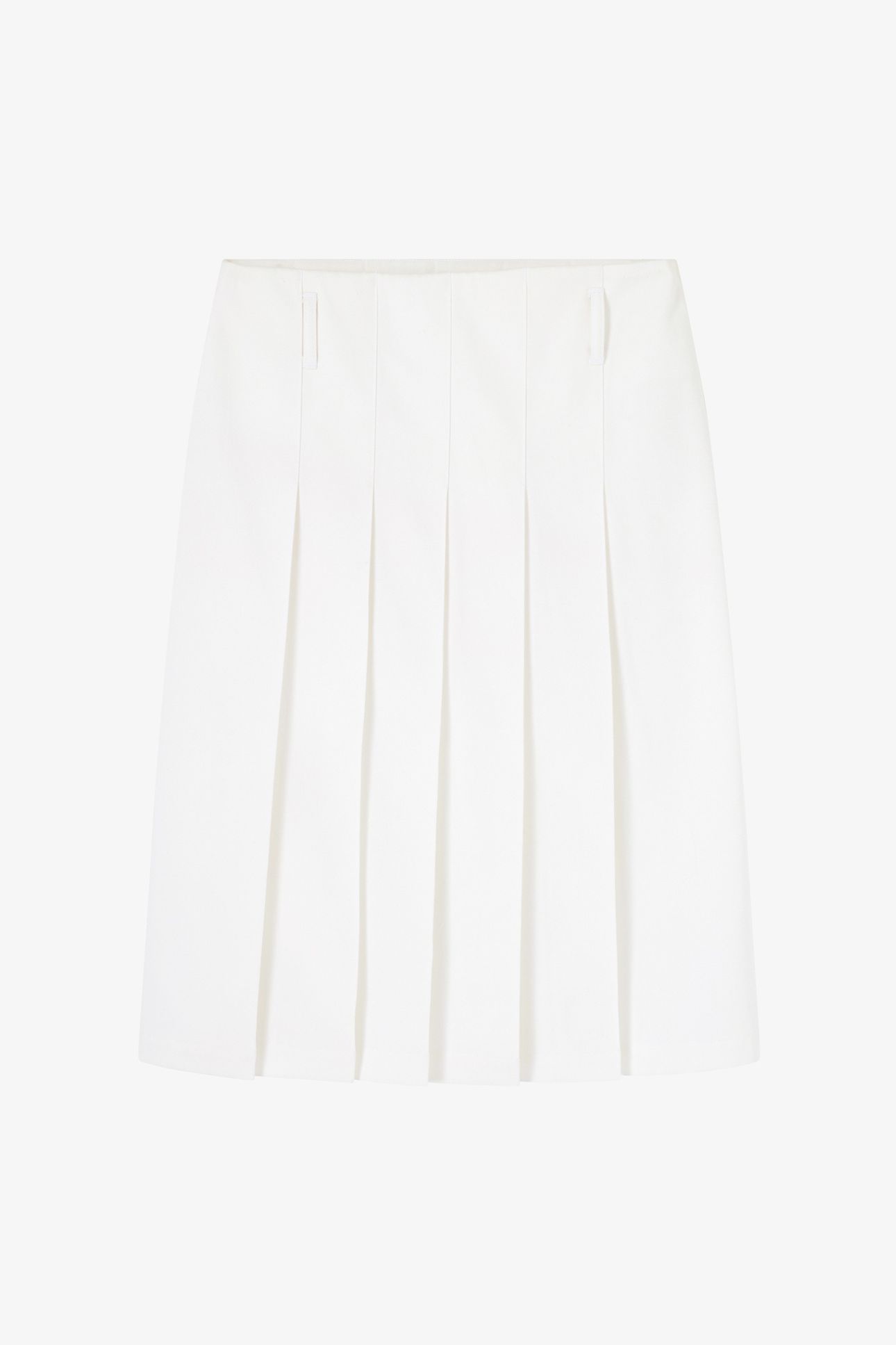 SKIRT PLEATED WHITE 4