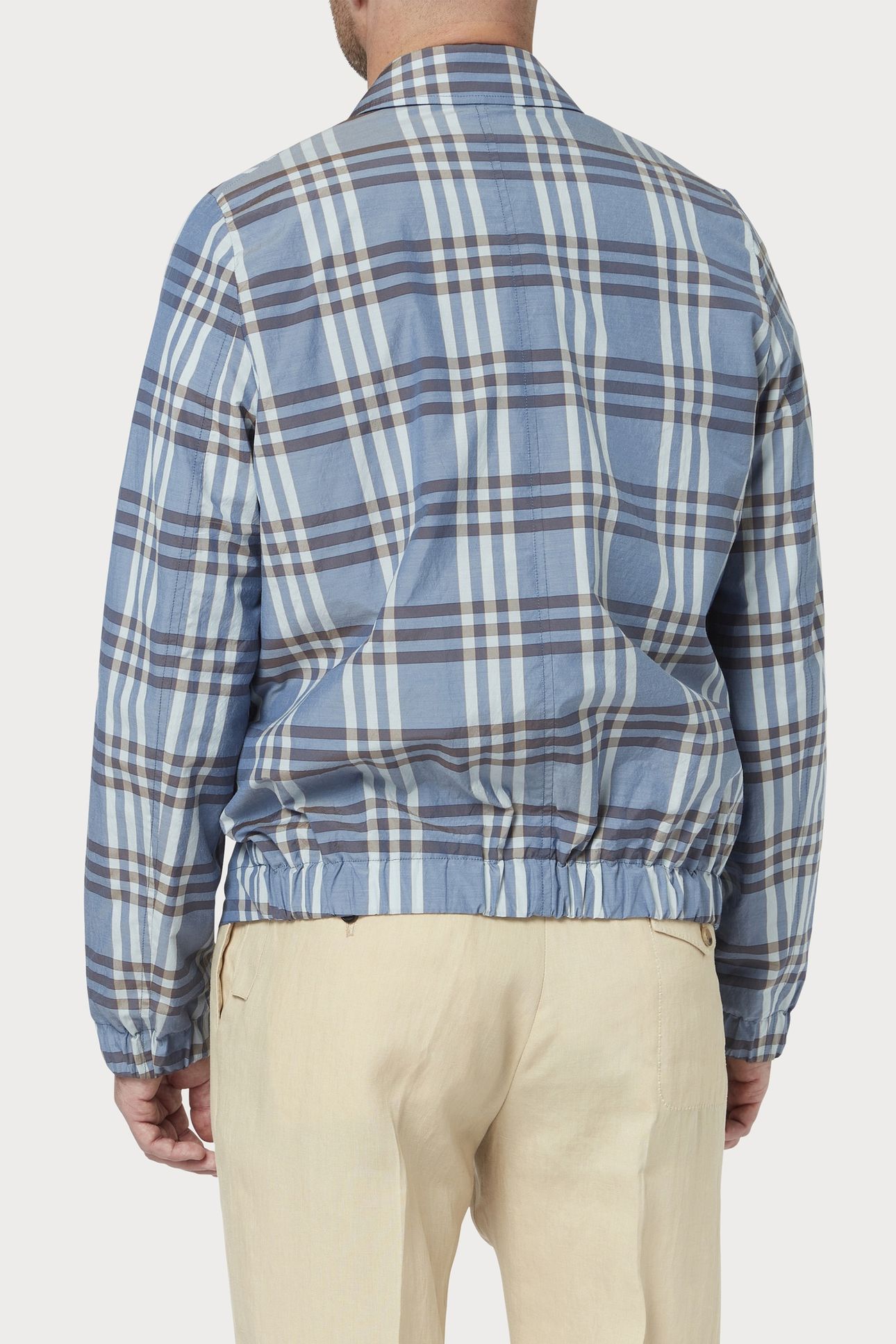 MENS CASUAL FIT JACKET LIGHT BLUE 2