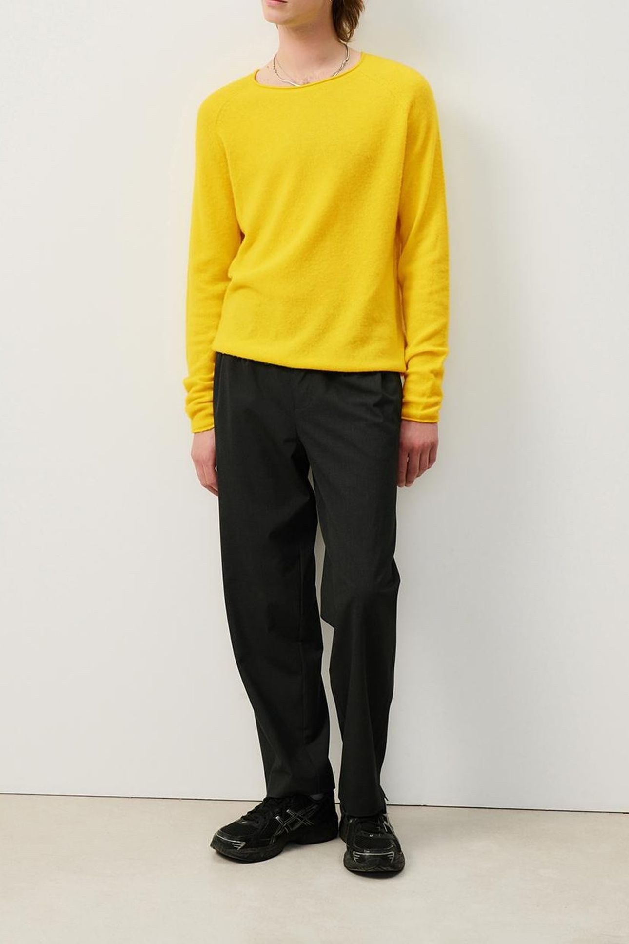 DOCATOWN KNIT SWEATER ACACIA CHINE 1