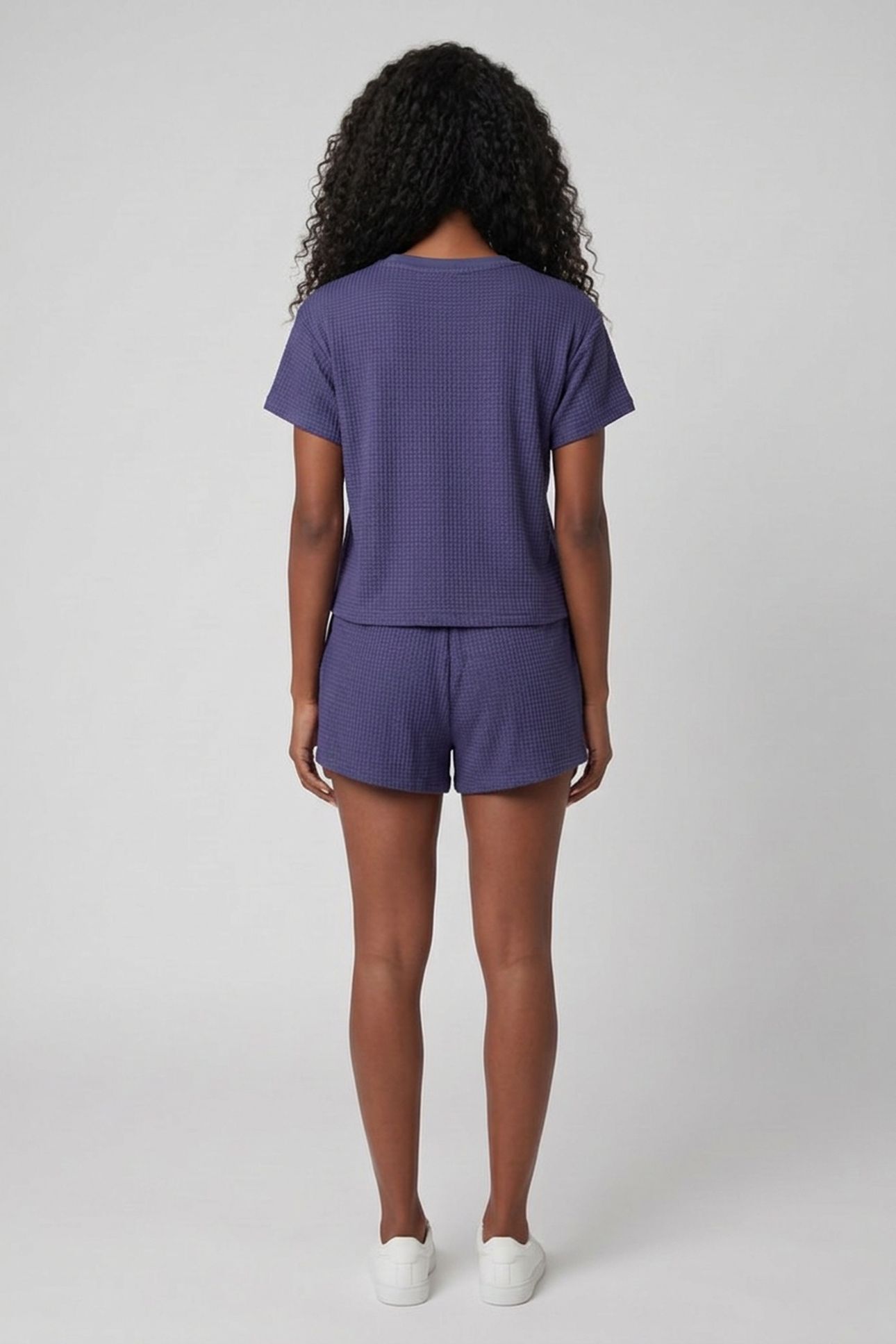 CEDAR T-SHIRT AND SHORT SET NAVY BLUE 2