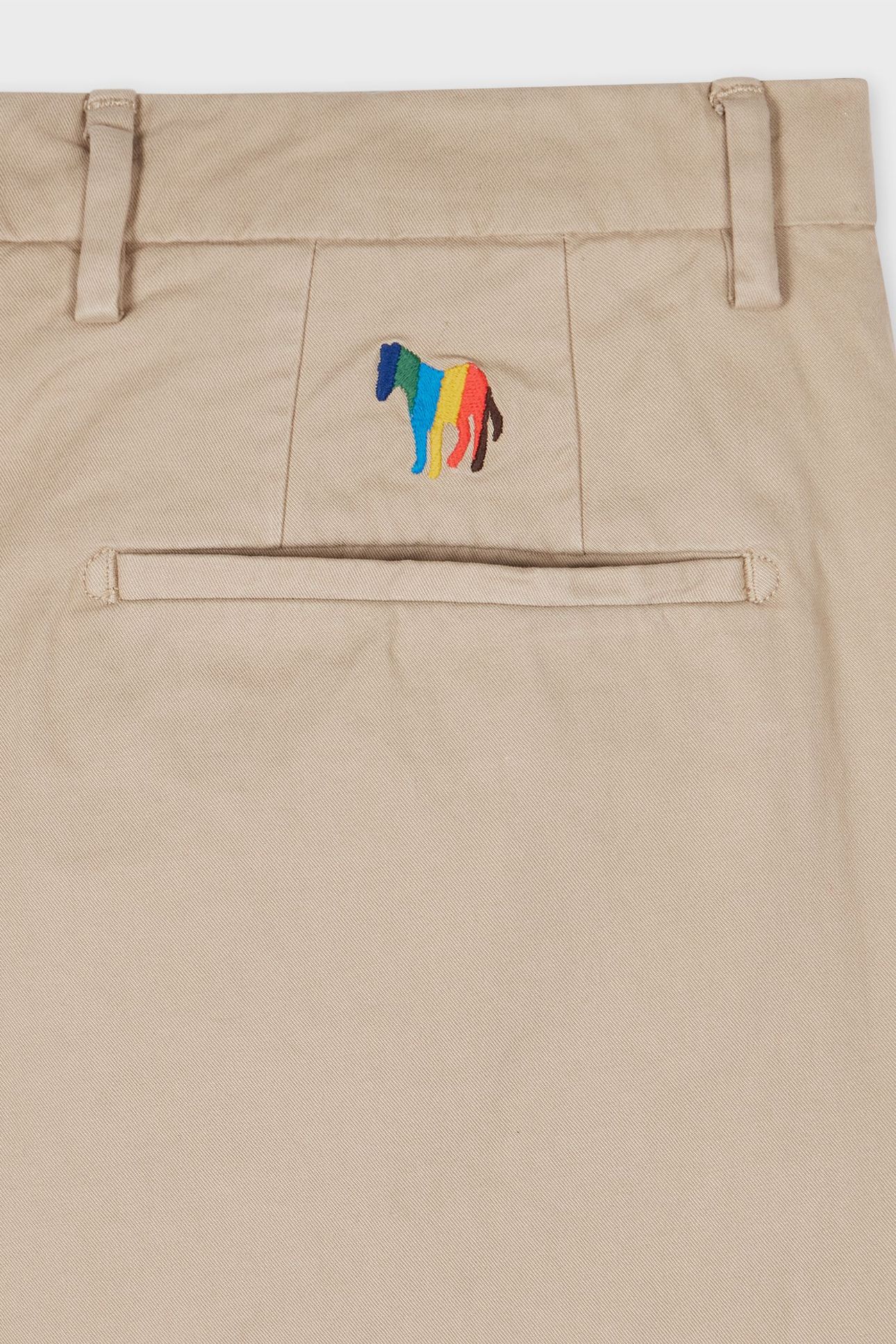 MENS MID FIT CLEAN CHINO BS ZEBRA LIGHT BEIGE 5