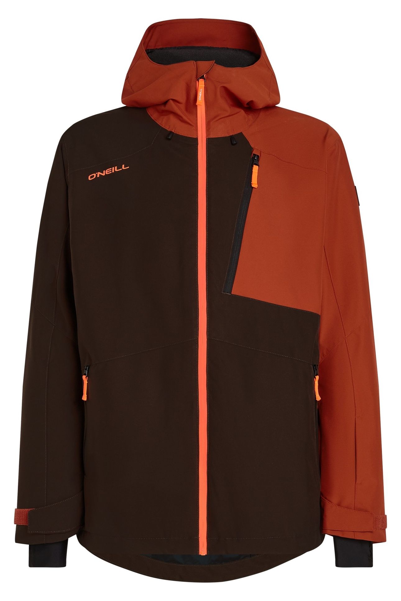 FWC'CRUZ BLOCK SNOW JACKET COFFEE BEAN COLOUR BLOCK 1
