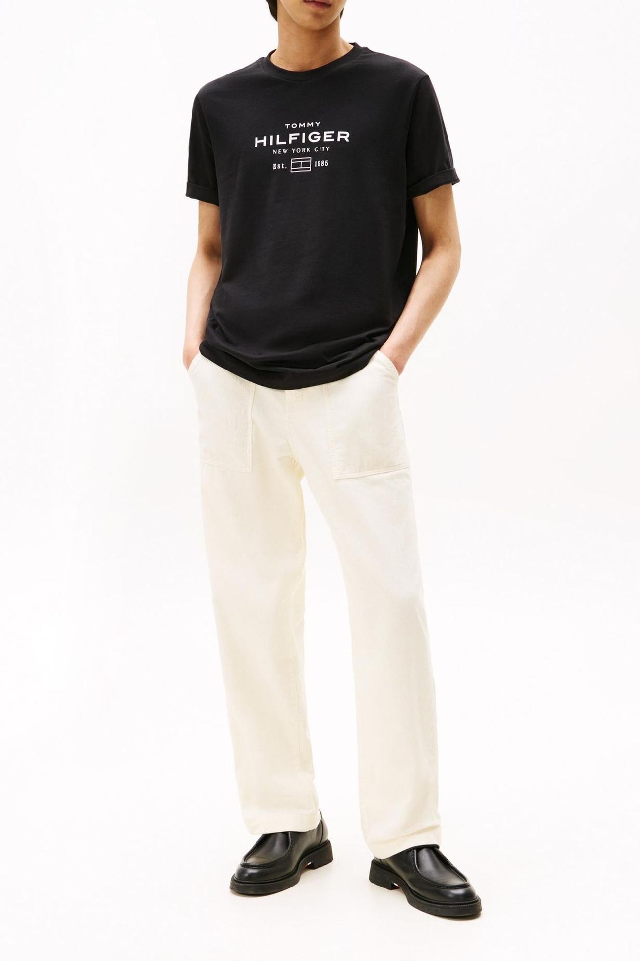 HILFIGER STACK GRAPHIC BLACK 2