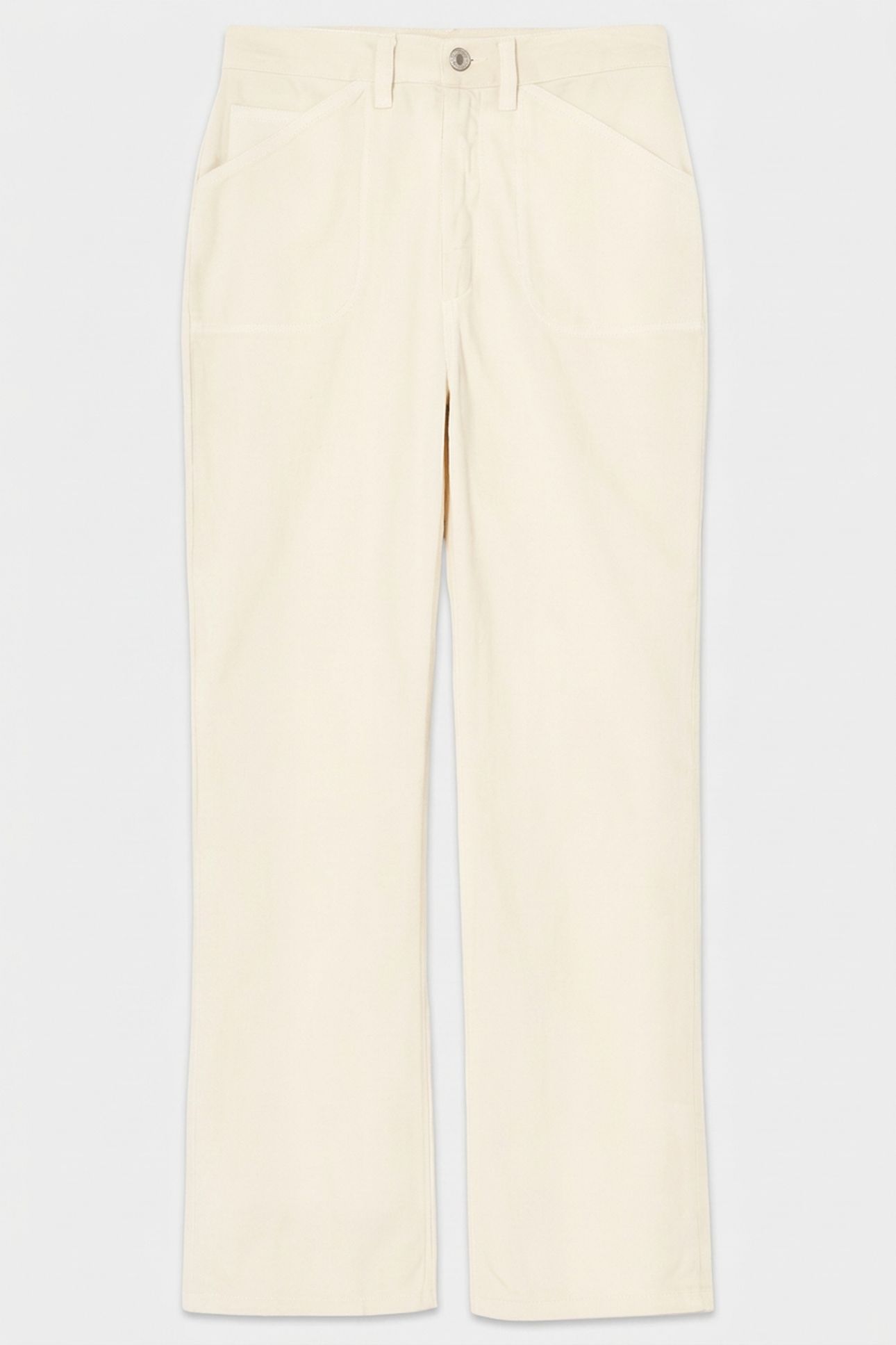 70S POCKET LOOSE FLARE VINTAGE IVORY 5