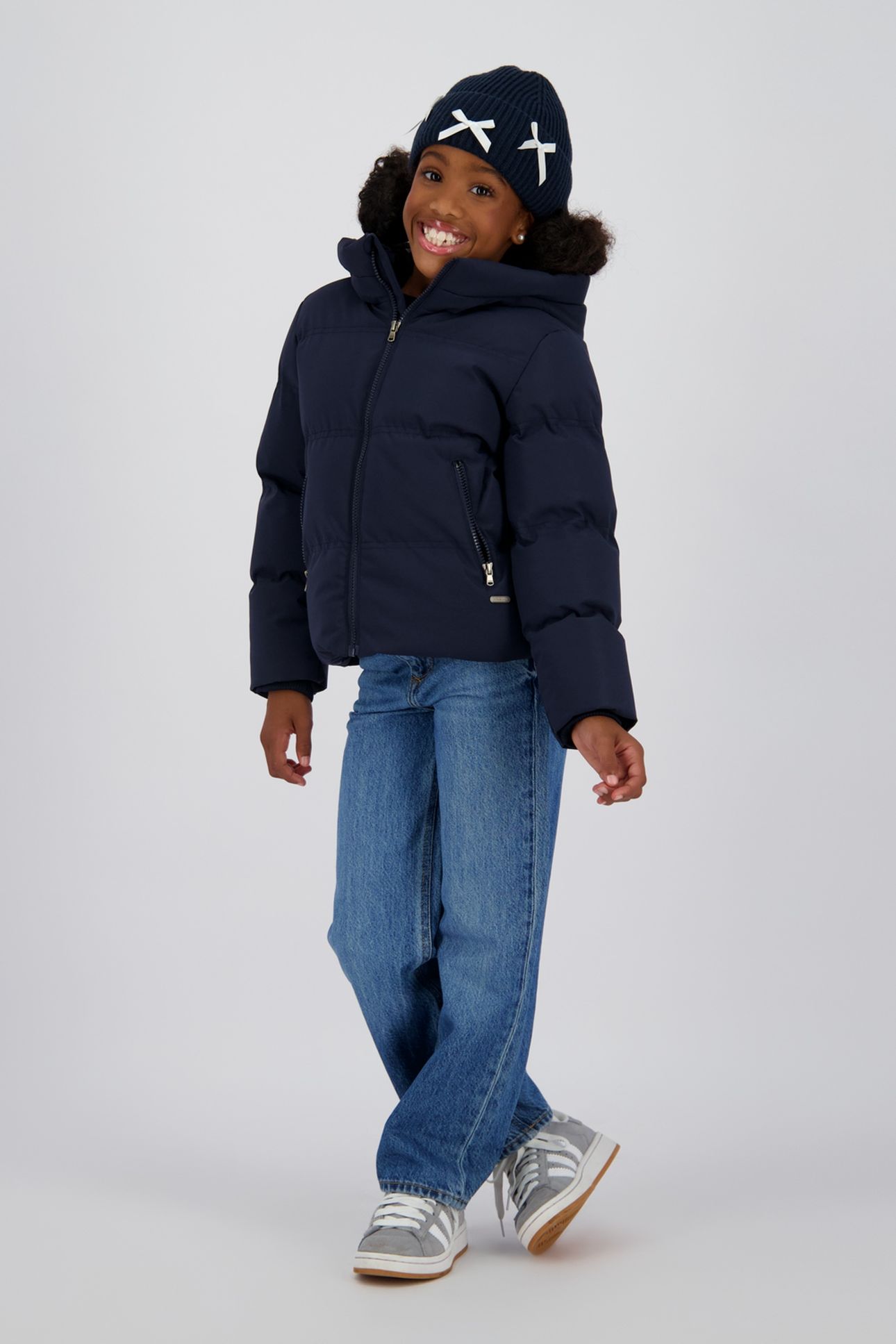 GIRLS TEZIA JACKET OUTDOOR DARK BLUE 3