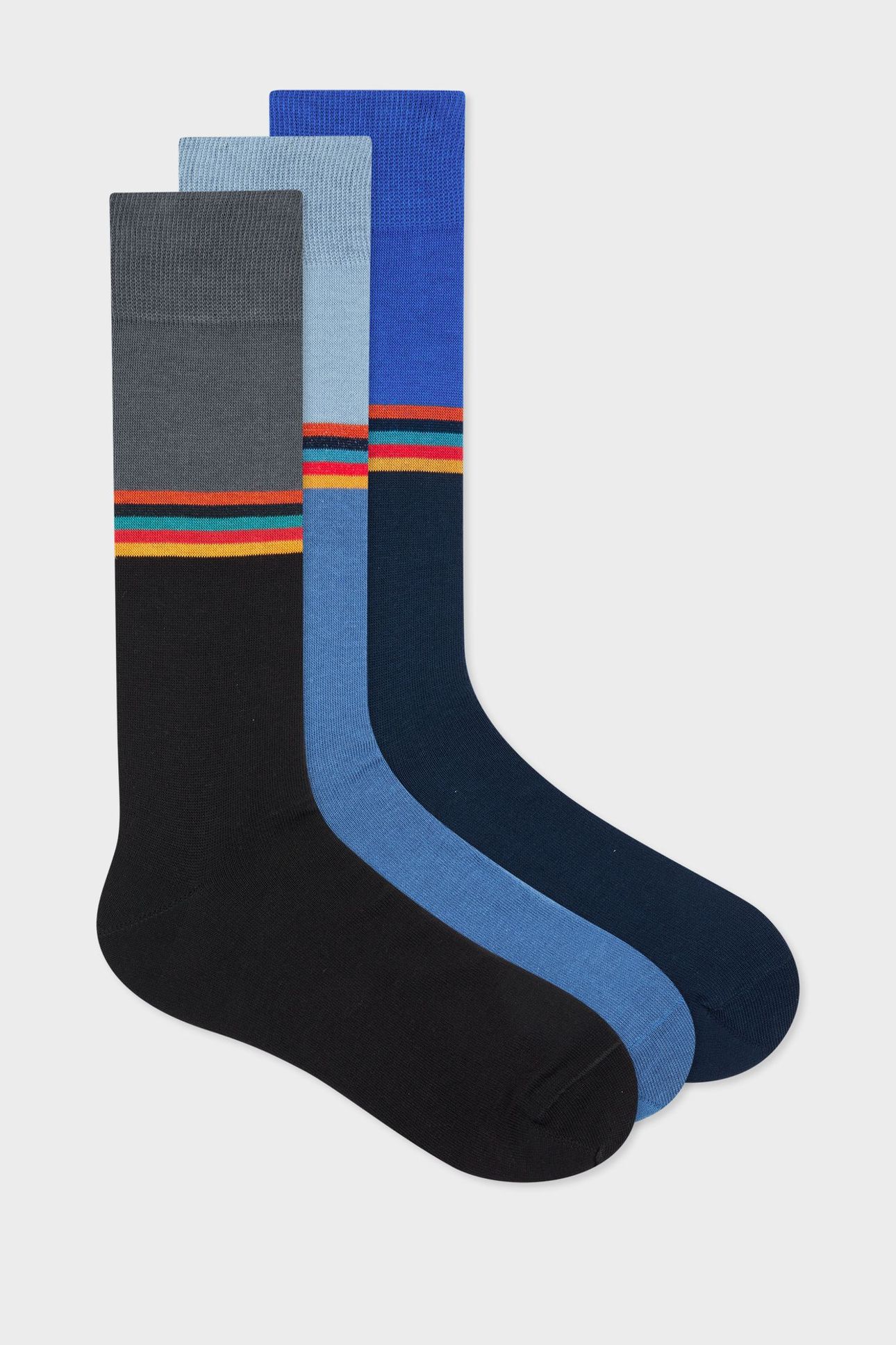 MEN SOCK 3PK JARED ARTIST MIXED PLATE 1