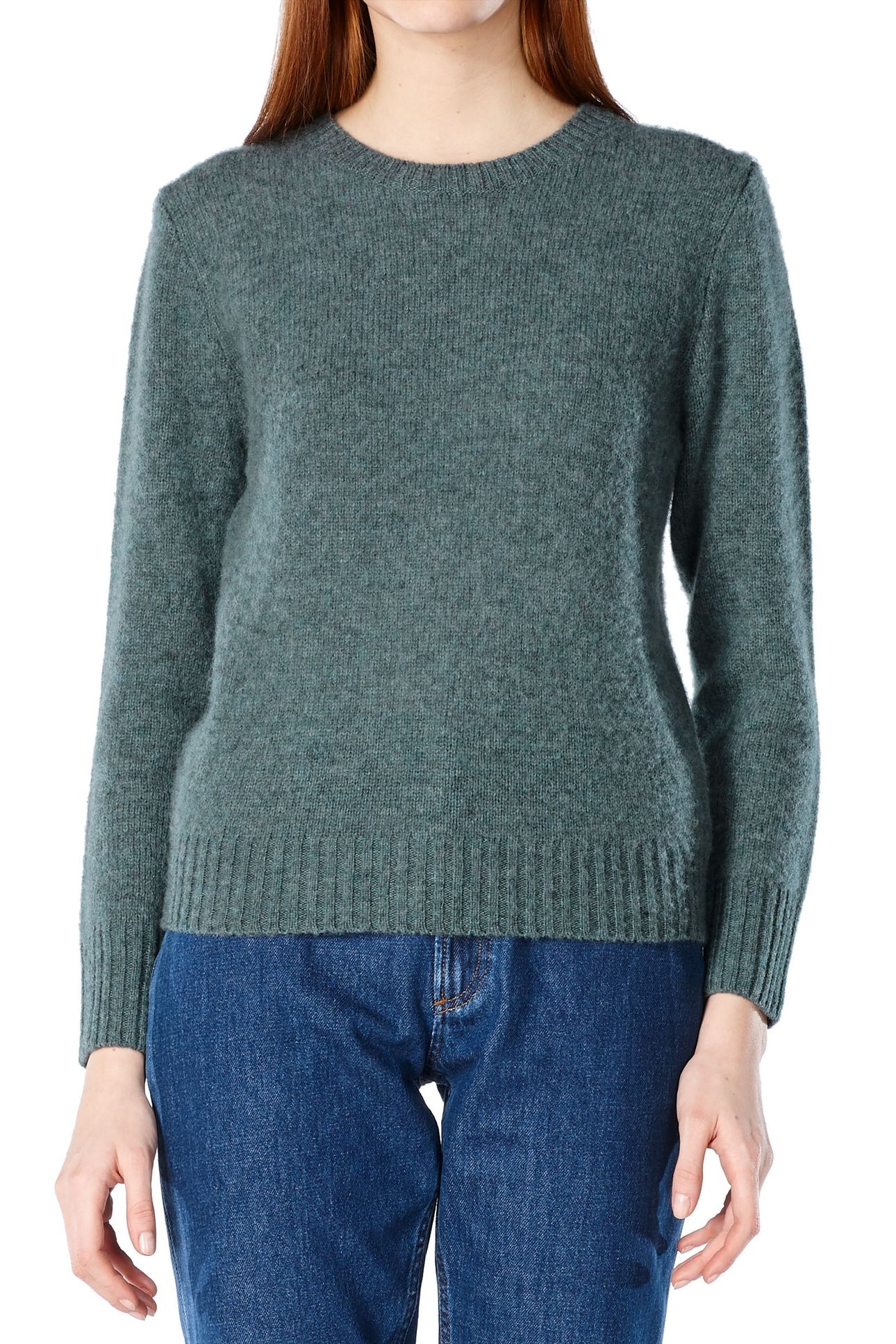 SWEATER LEONIE HEATHERED BLUE GREY 1