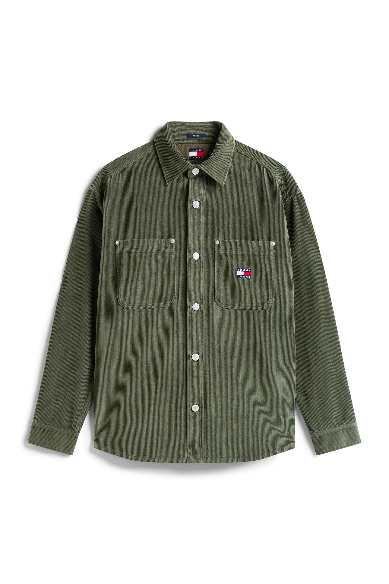 TJM RELAXED WASHED CORD PEWTER GREEN 4