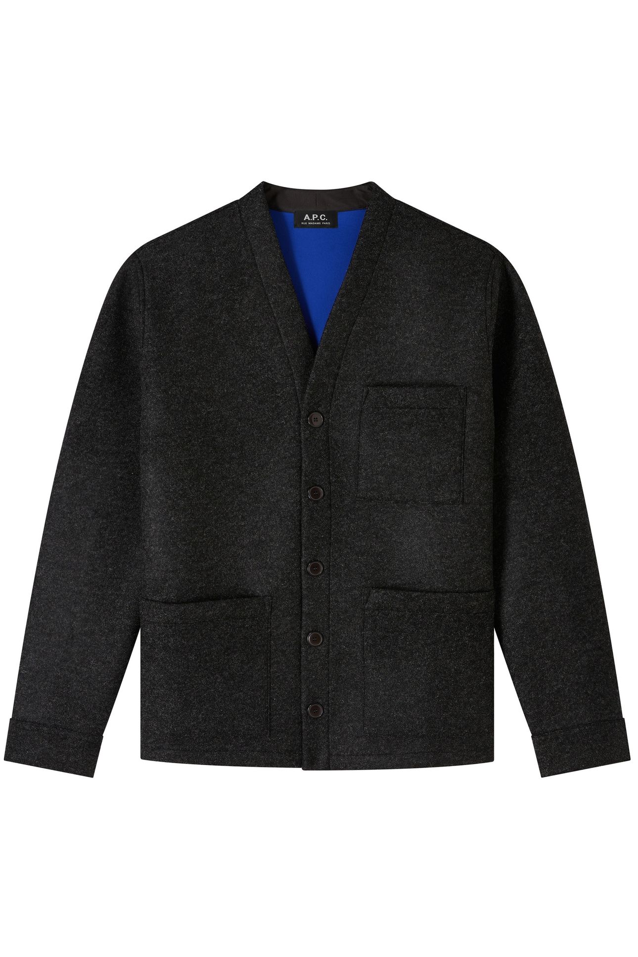 UNISEX JACKET AURELIEN HEATHERED CHARCOAL 2