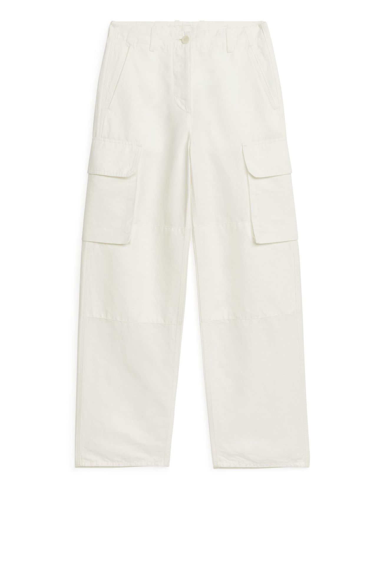 ESSY CARGO TROUSERS WHITE 3