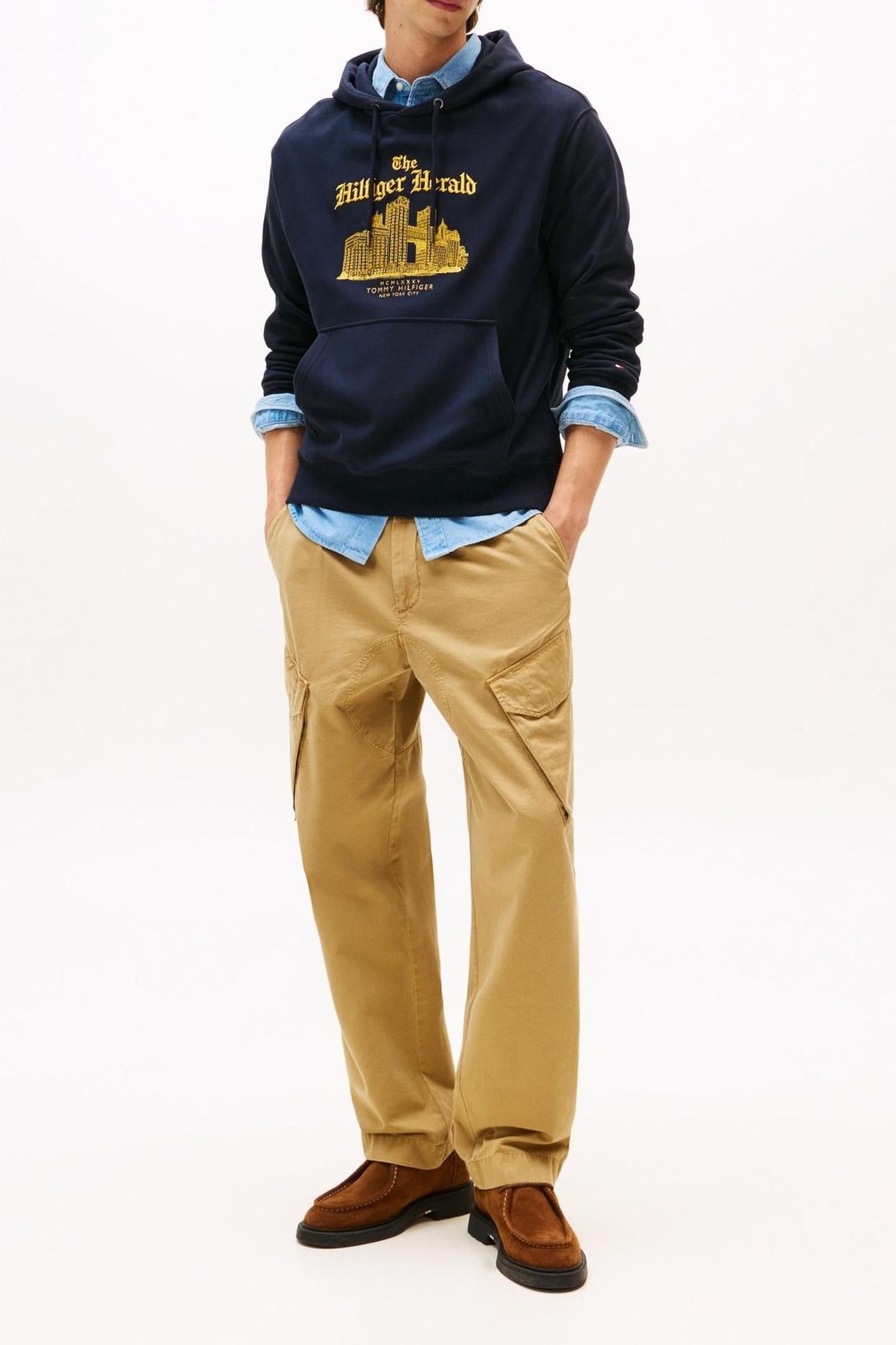 HERALD SKYLINE HOODY DESERT SKY 1