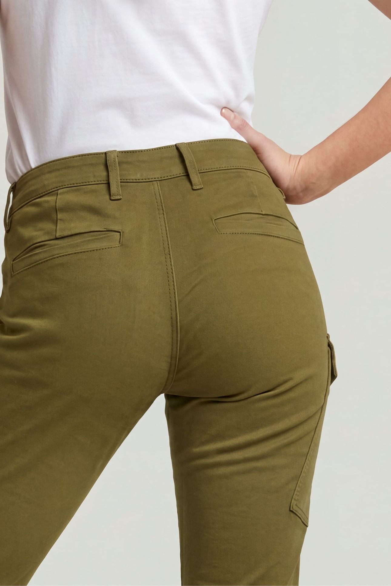 BLOSSITE G-SHAPE ARMY HIGH SKINNY DARK GREEN 5