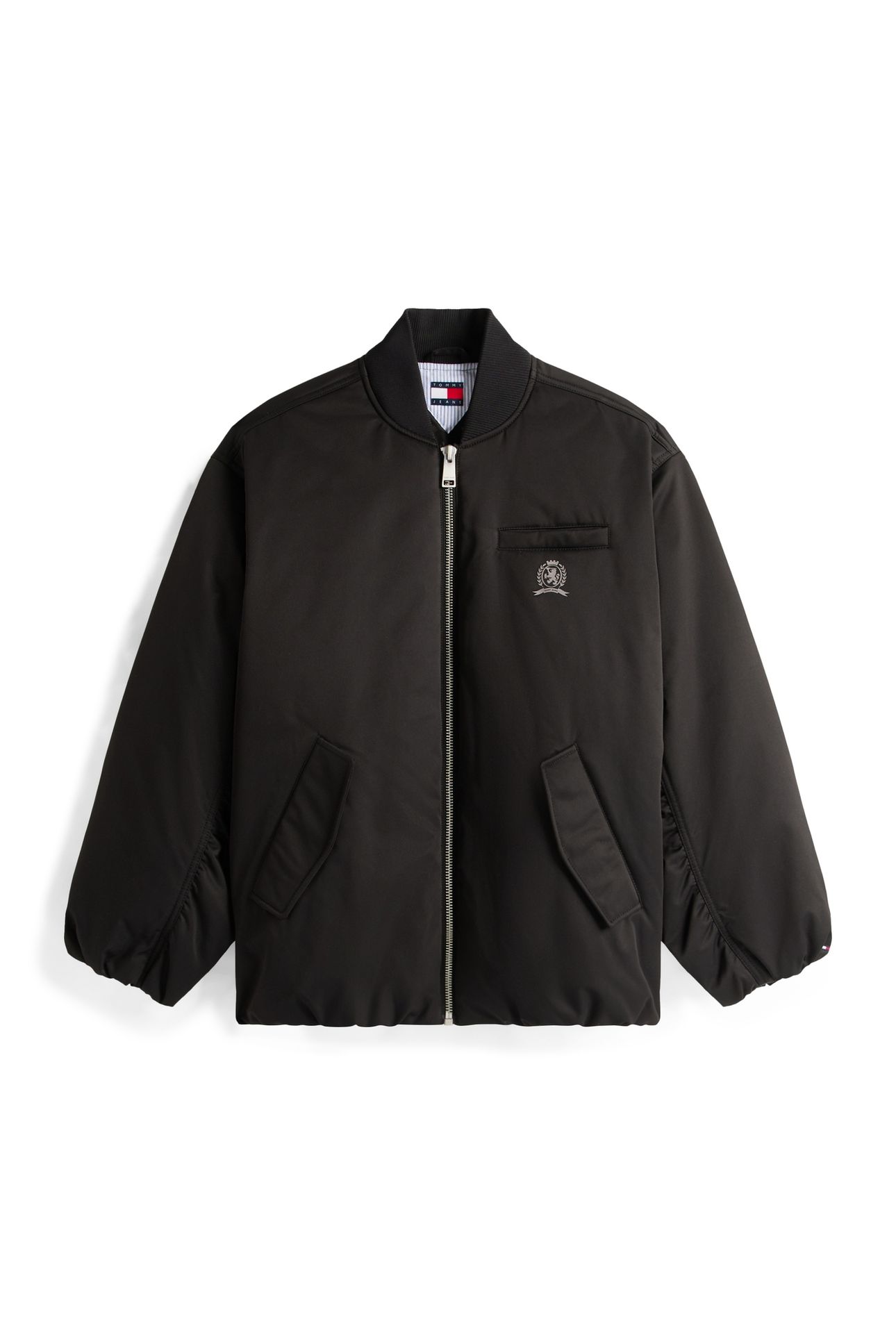 TJW LONGLINE BOMBER BLACK 4