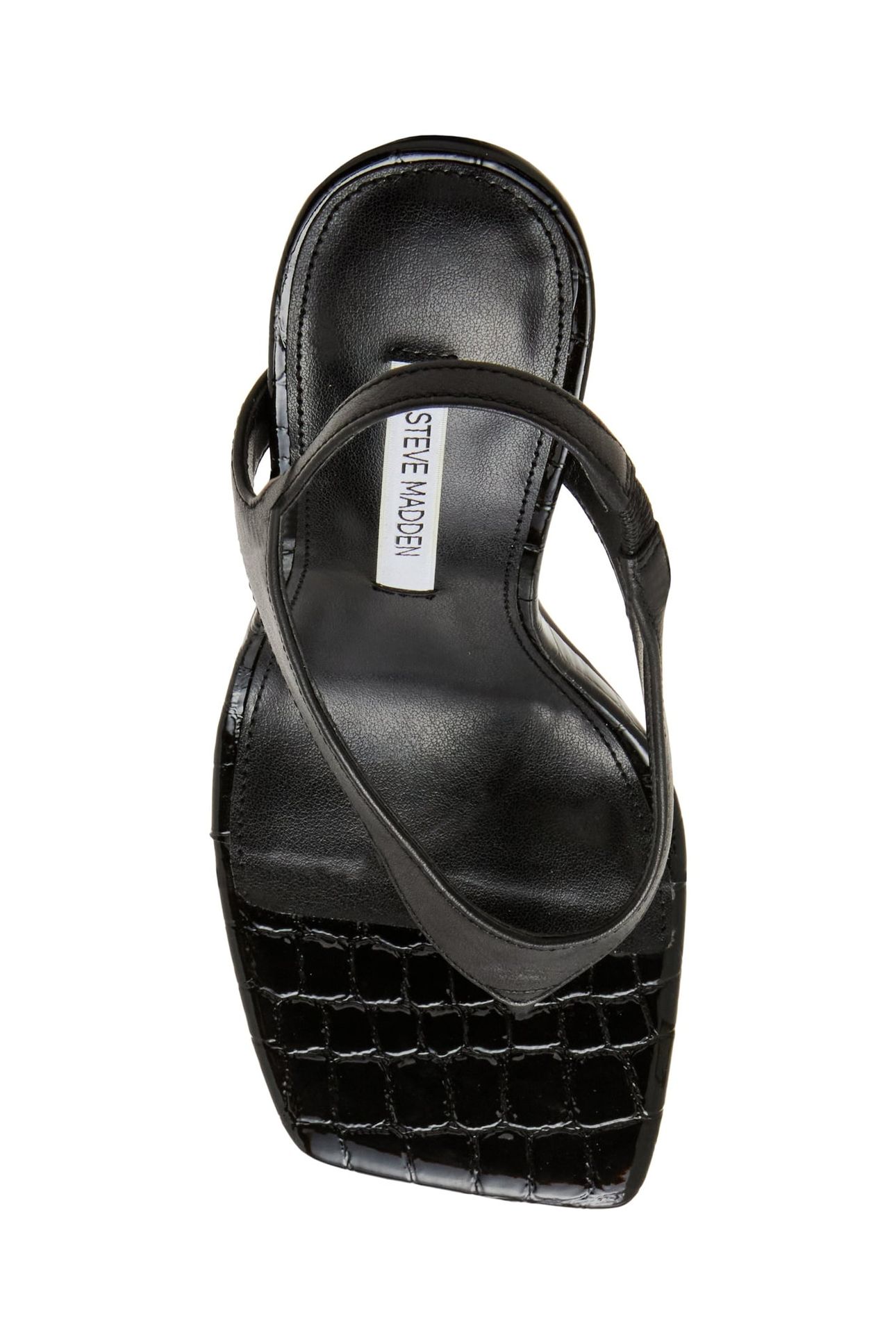 IMPROV SANDALS BLACK LEATHER 6