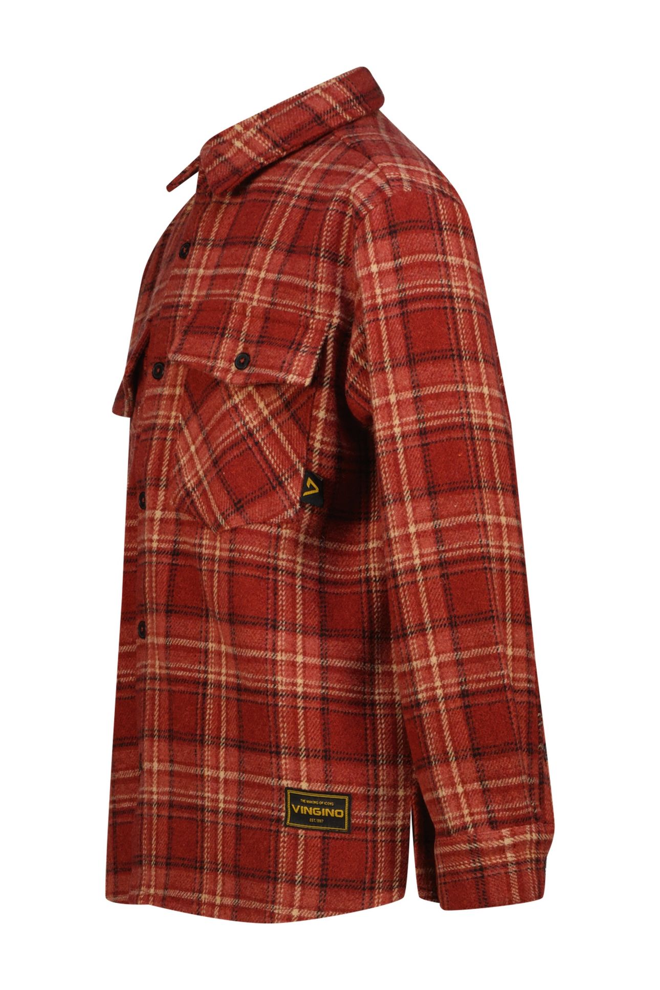 BOYS LUKI SHIRT CHERRY TOMATO 8