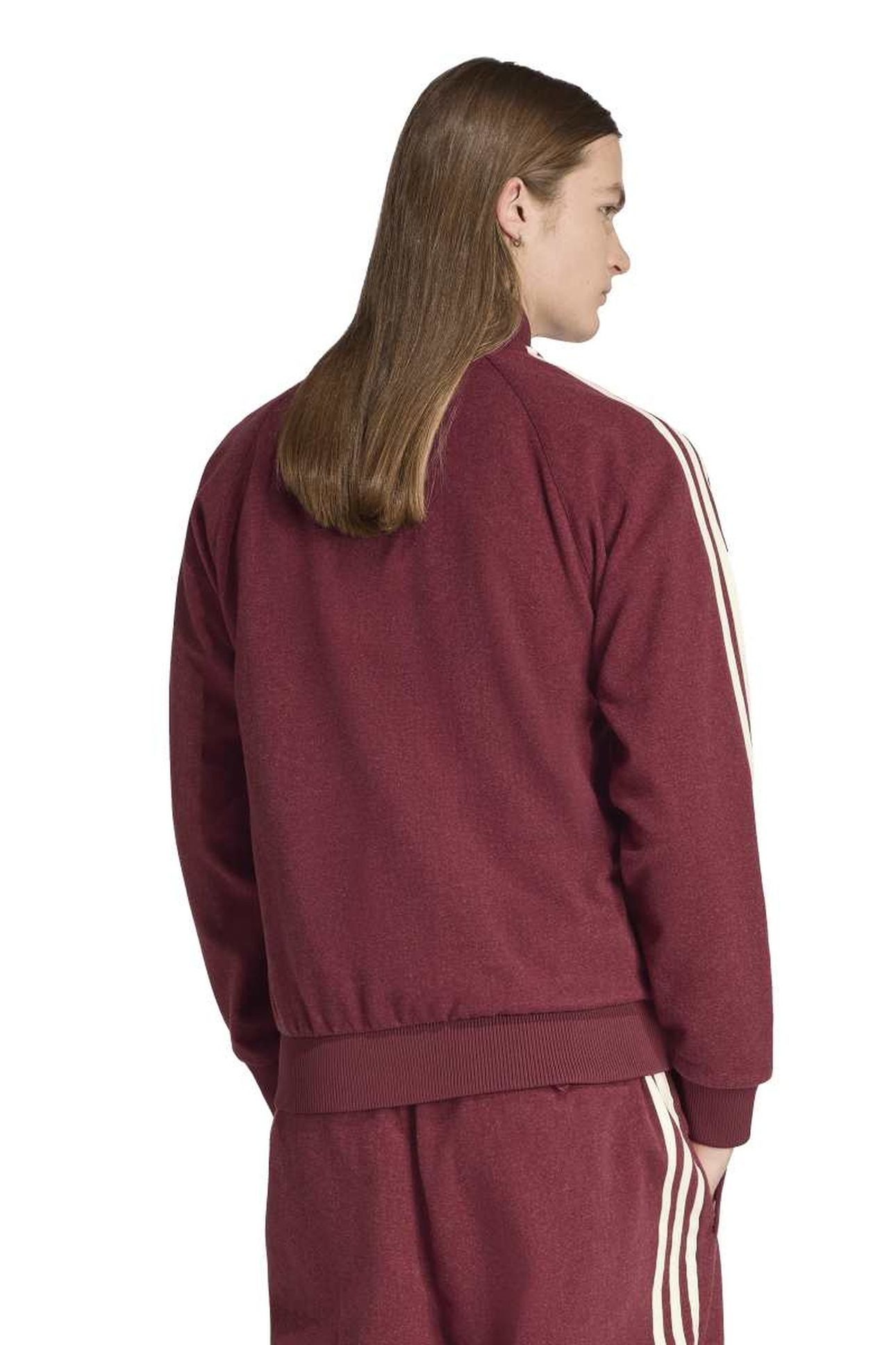 UNISEX PREM TRACK TOP SHADOW RED 2