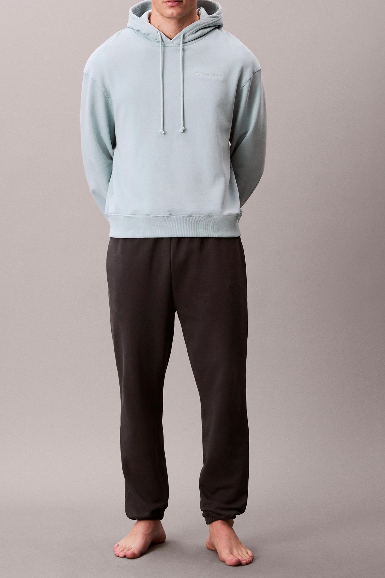 L/S HOODIE CLOUD BLUE 2