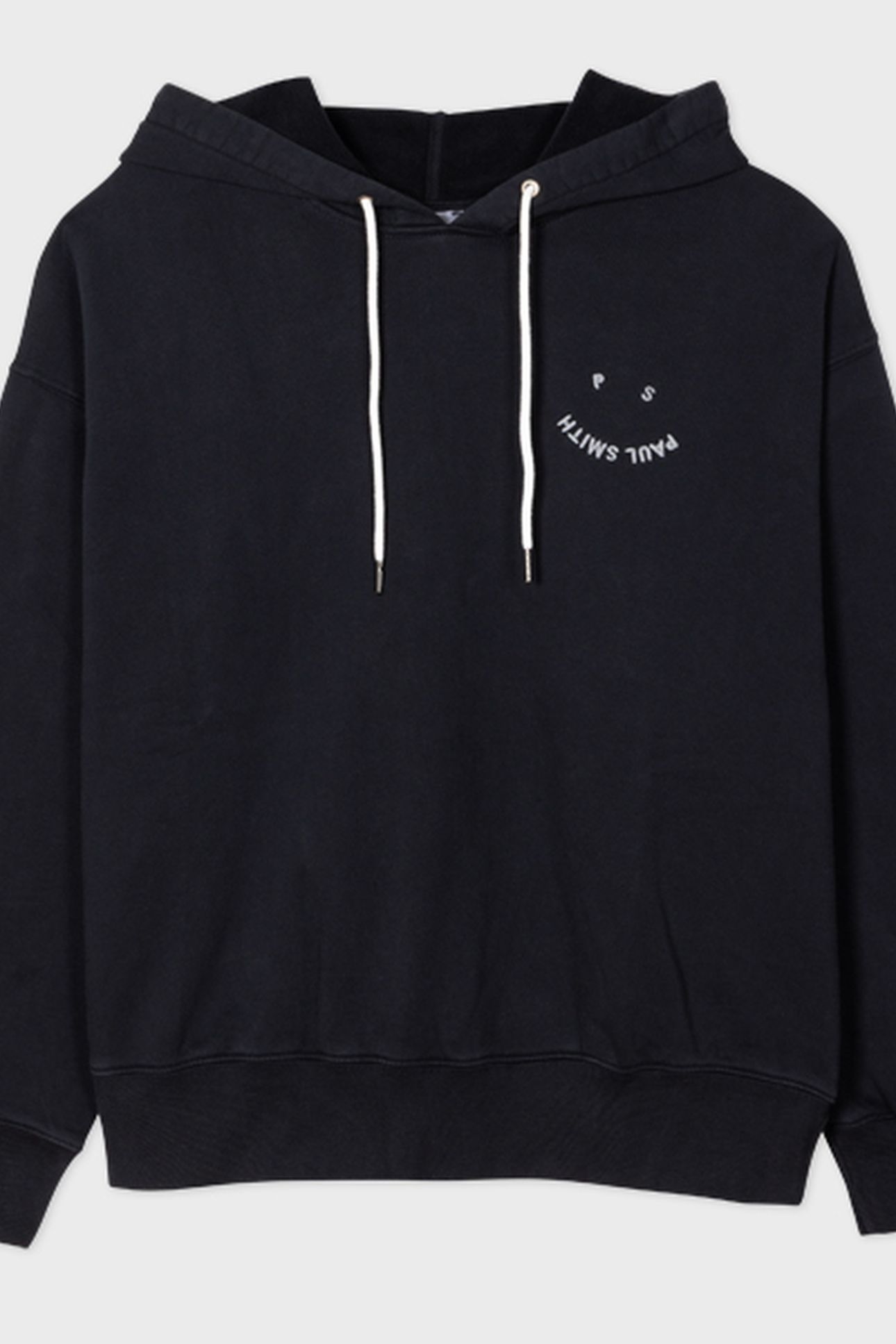 WOMENS HOODIE PS HAPPY BLACK 2