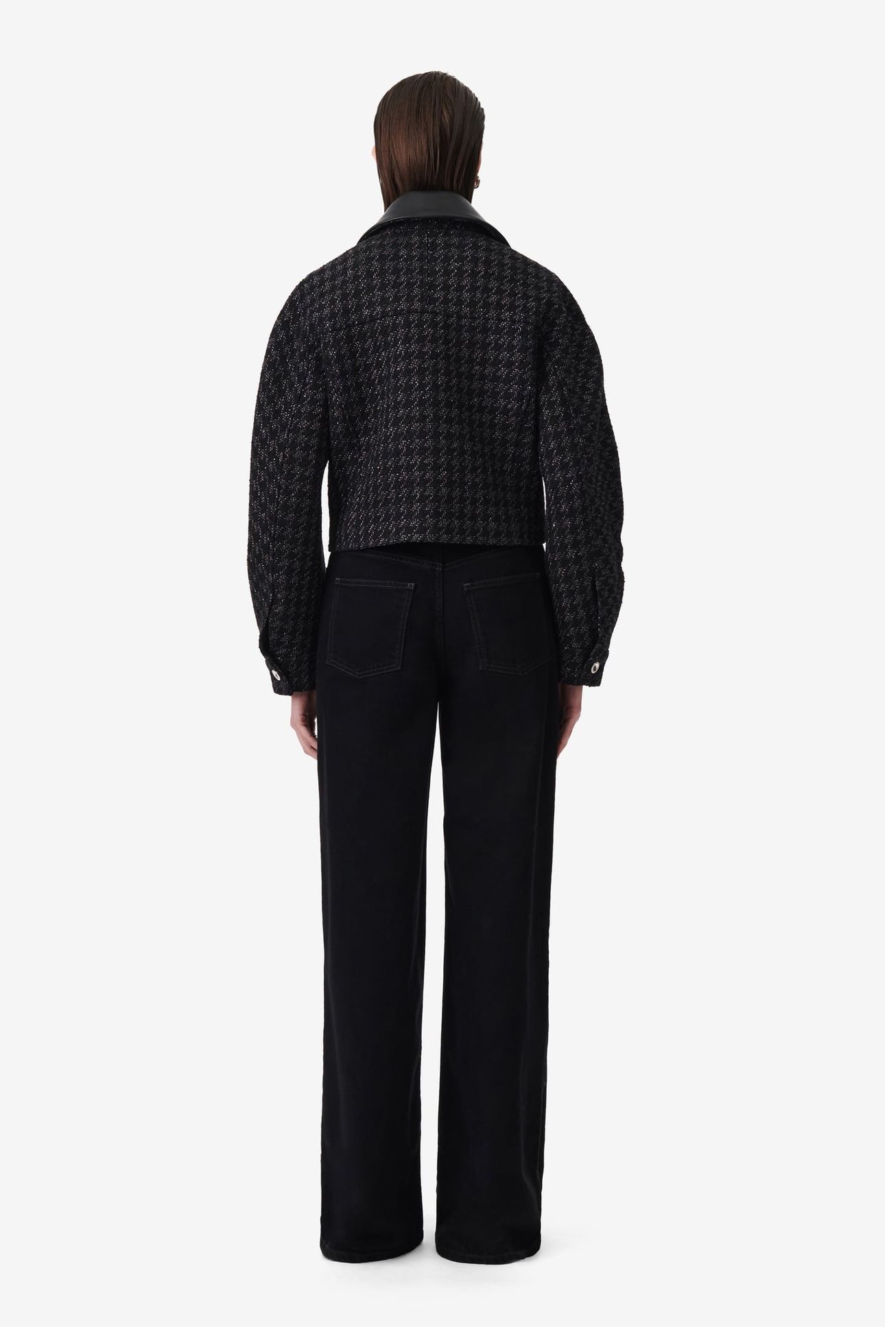SALOMA JACKET BLACK LUREX 2