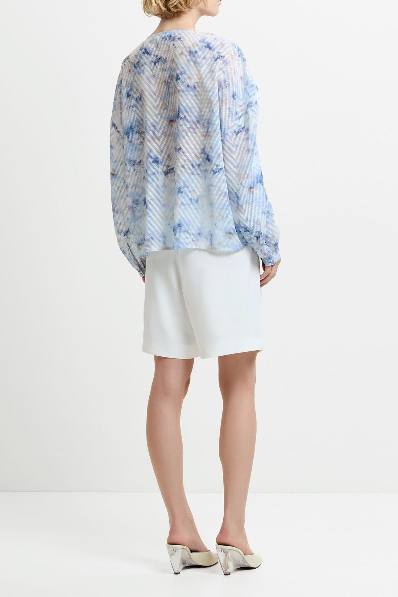DAISY ABILENE SLEEVE BLOUSE BLUE MULTI 2