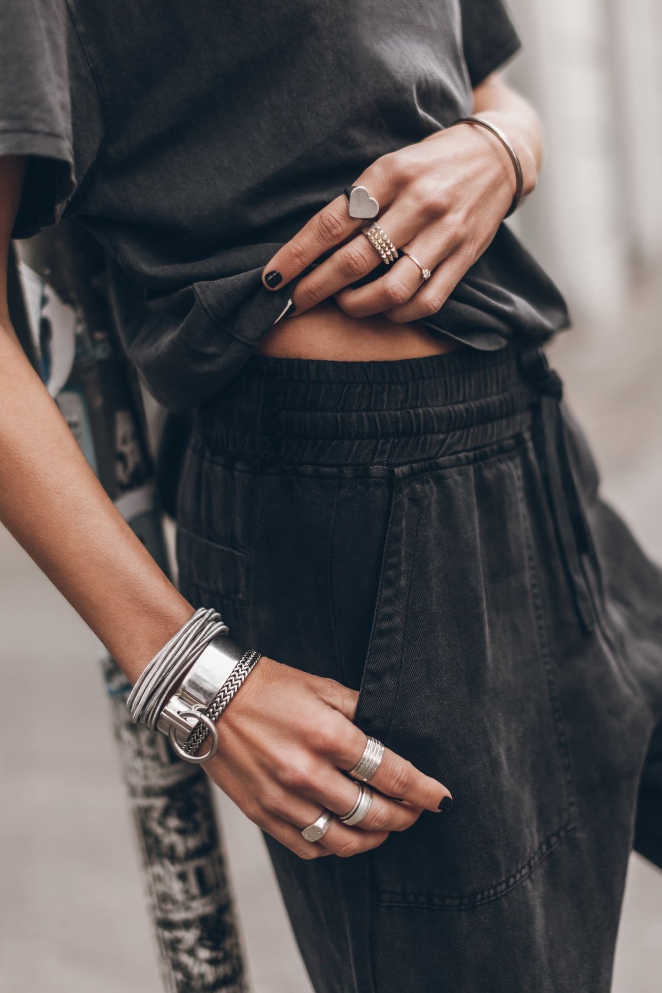 THE DARK RELAXED PANTS 3