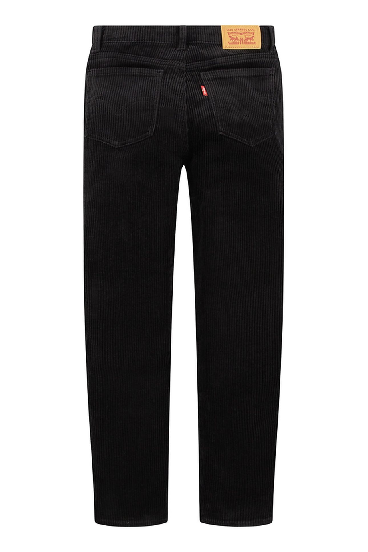 GIRLS CORDUROY MINI MOM PANT BLACK 2