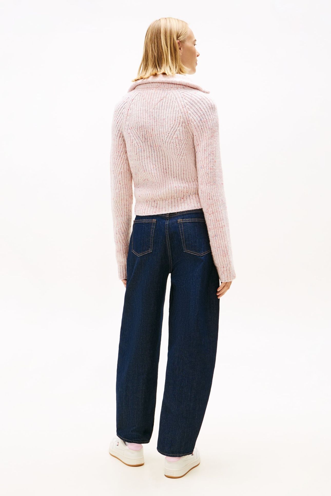 TJW NEP 1/4 ZIP SWEATER ANCIENT WHITE 2