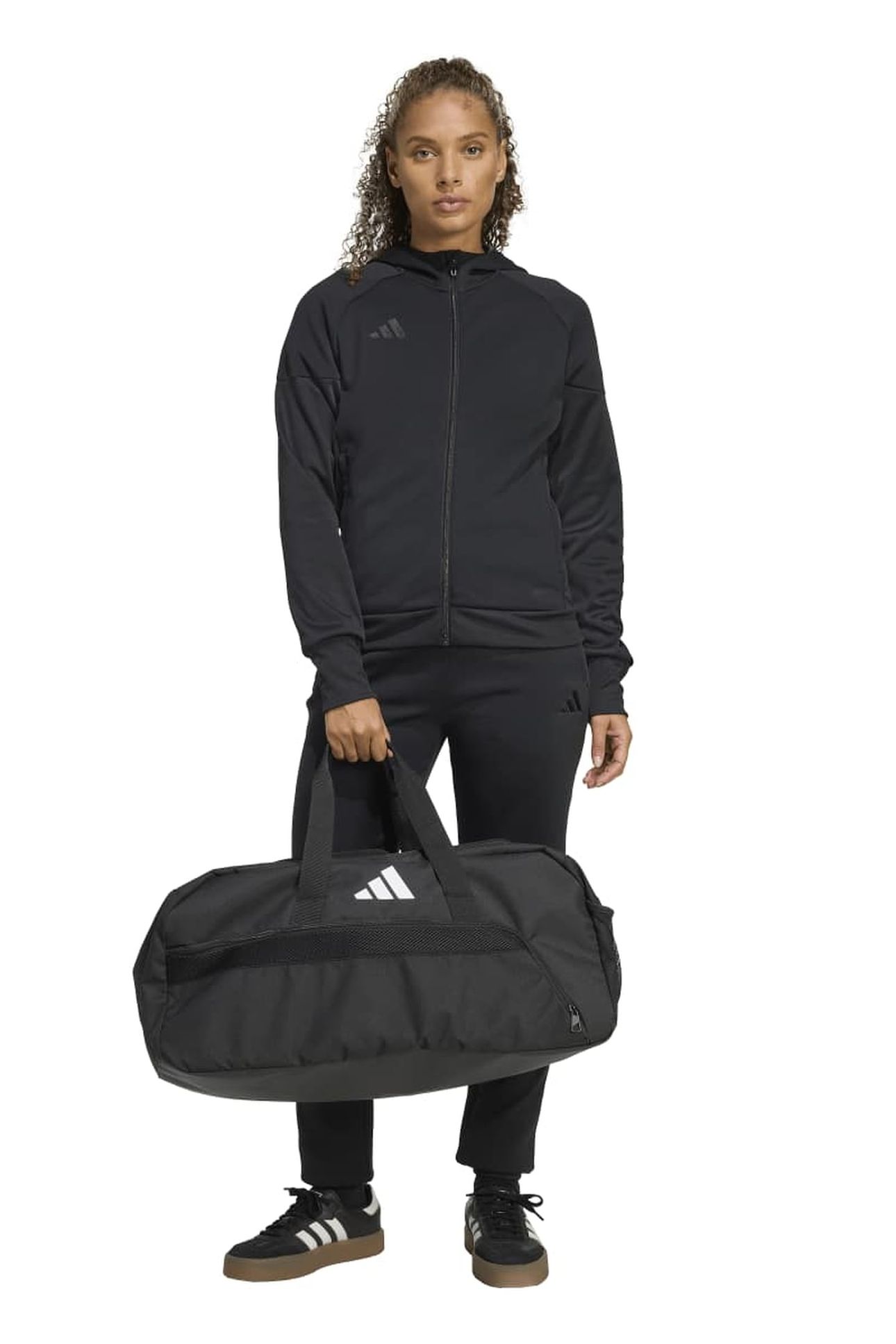 UNISEX TIRO L DUFFLE BAG BLACK 6